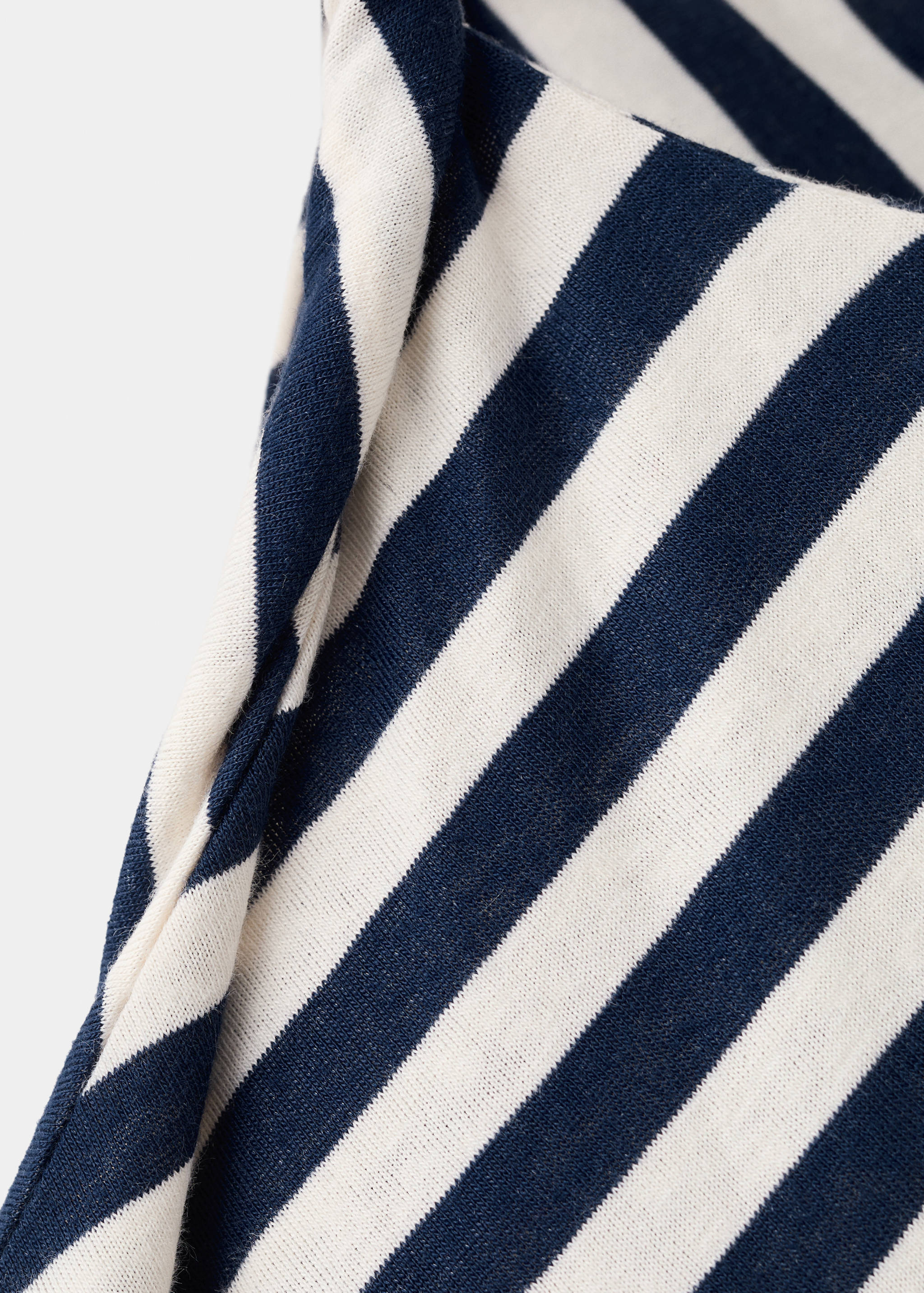 Knit dress with draped straps - Details of the article 8