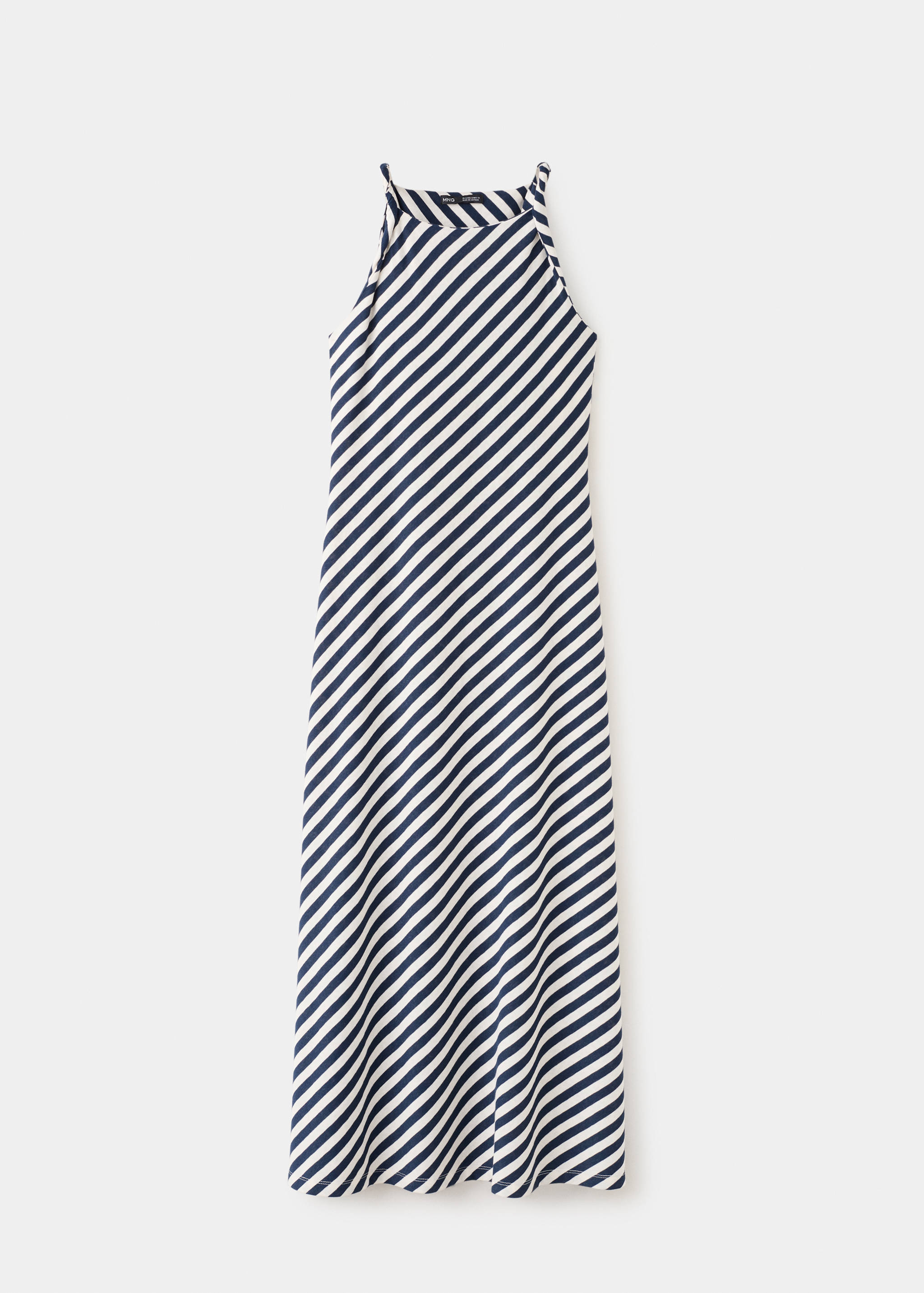 Knit dress with draped straps - Article without model