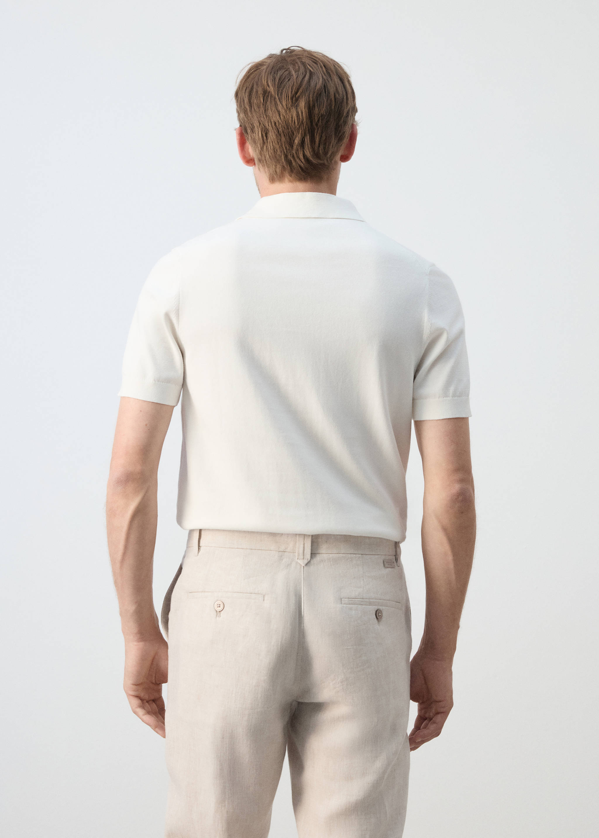 Polo 100 % coton - Verso de l’article
