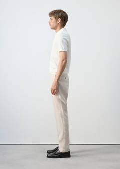 100% cotton fine knit polo — Off White 5