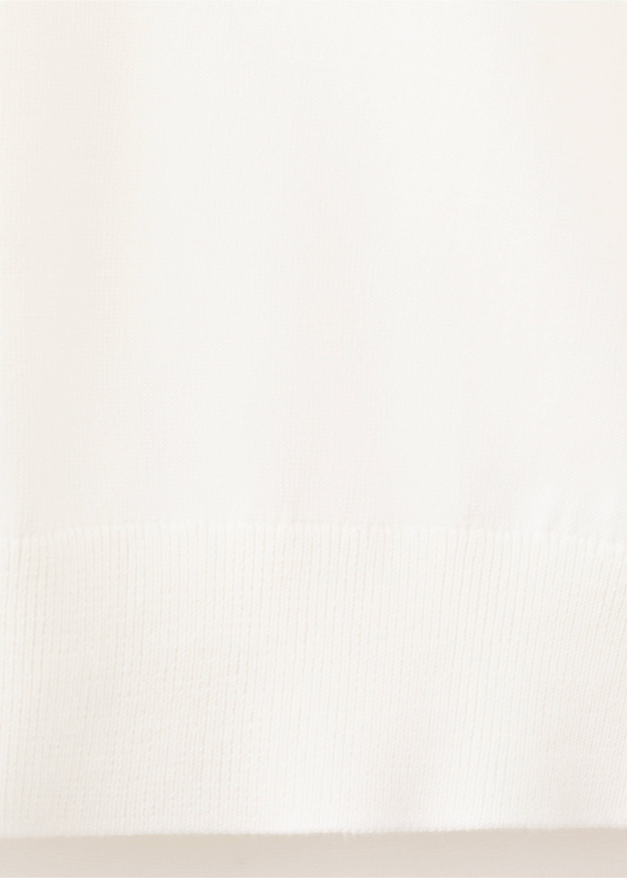 Polo 100 % coton - Détail de l'article 0, Blanc cassé. Ref: 37091435-00.