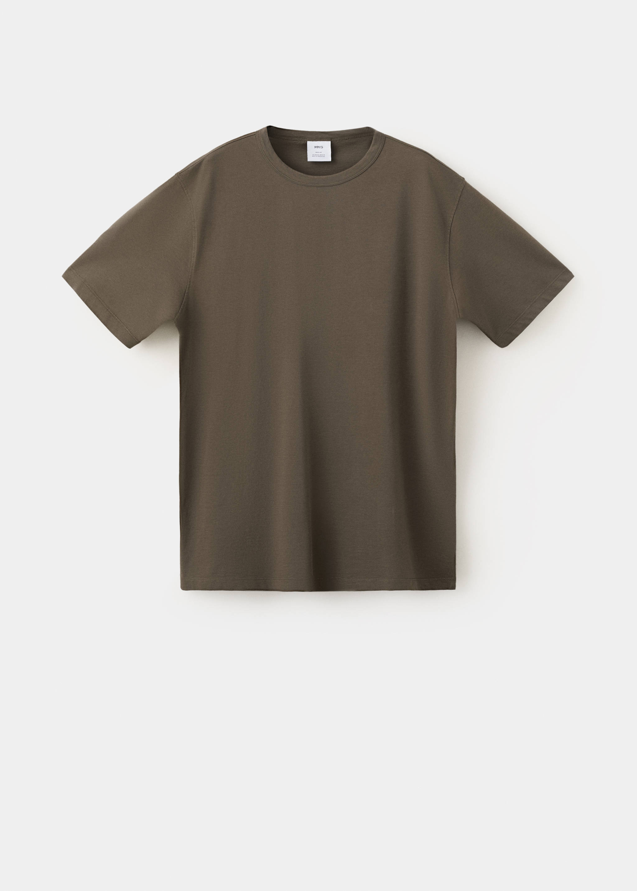 Camiseta regular fit 100% algodón - Artículo sin modelo