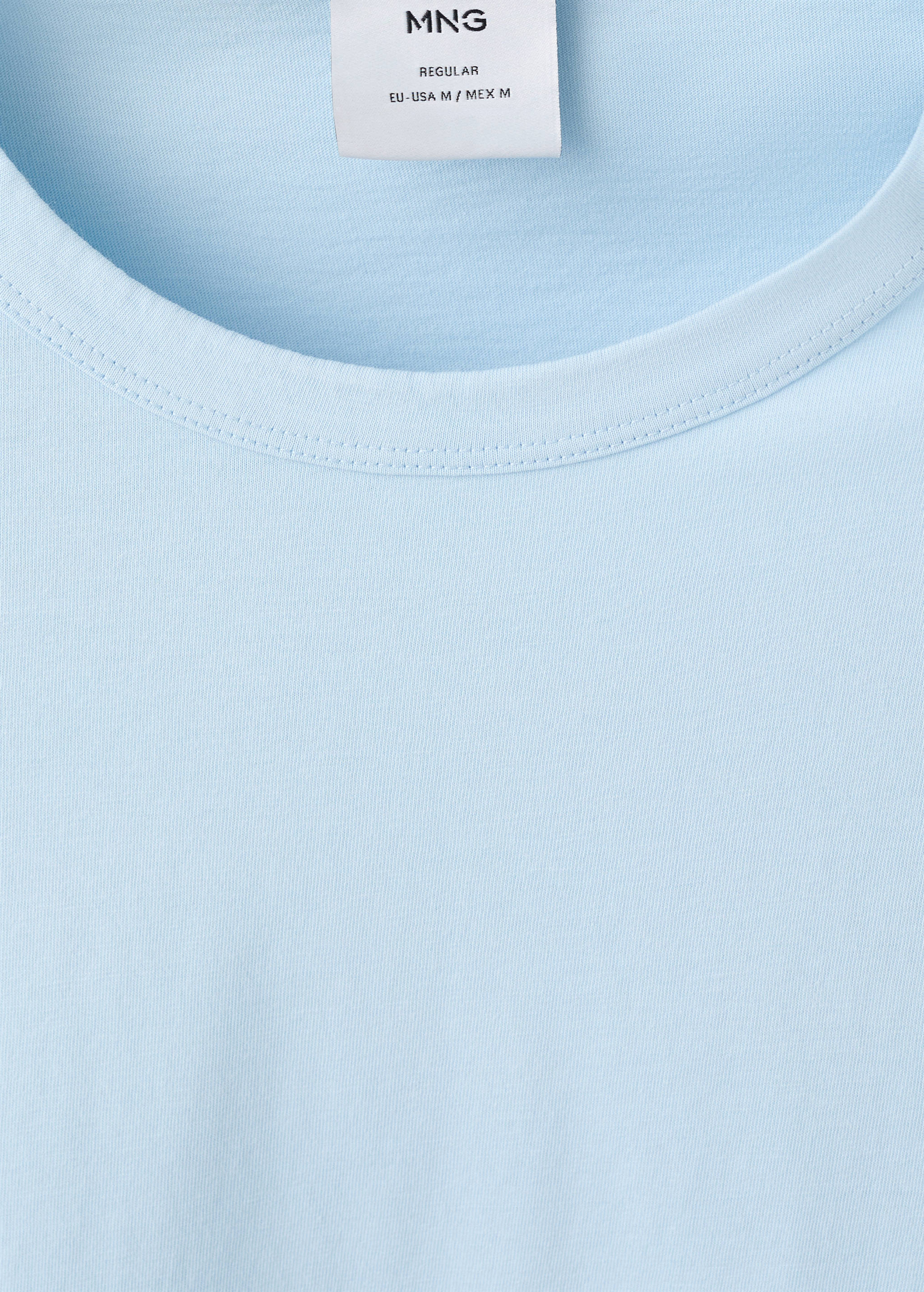 Camiseta regular fit 100% algodón - Detalle del artículo 8