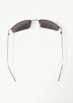 Rimless mirrored sunglasses — Silver 4