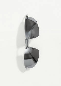 Rimless mirrored sunglasses — Silver 12