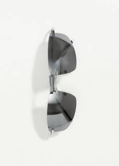 Rimless mirrored sunglasses — Silver 2