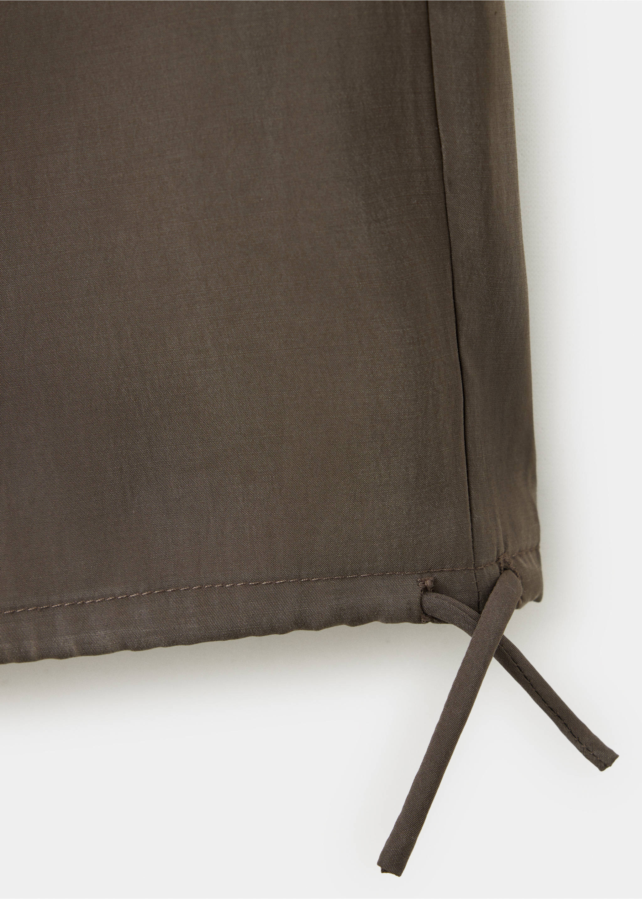 Pantalón bombacho cintura elástica - Detalle del artículo 0, Chocolate. Ref: 37091443-00.