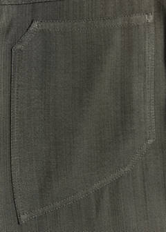 Straight-leg suit trousers with stitching details — Black 13