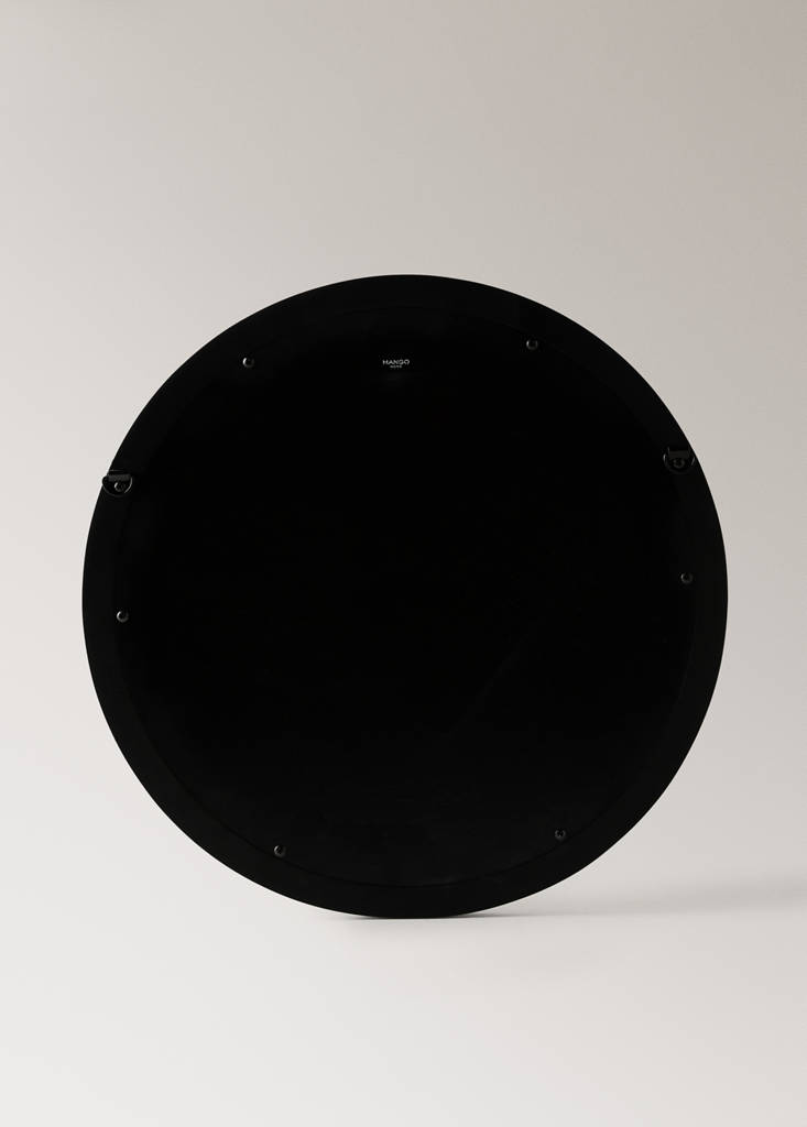 Medium convex mirror — Black