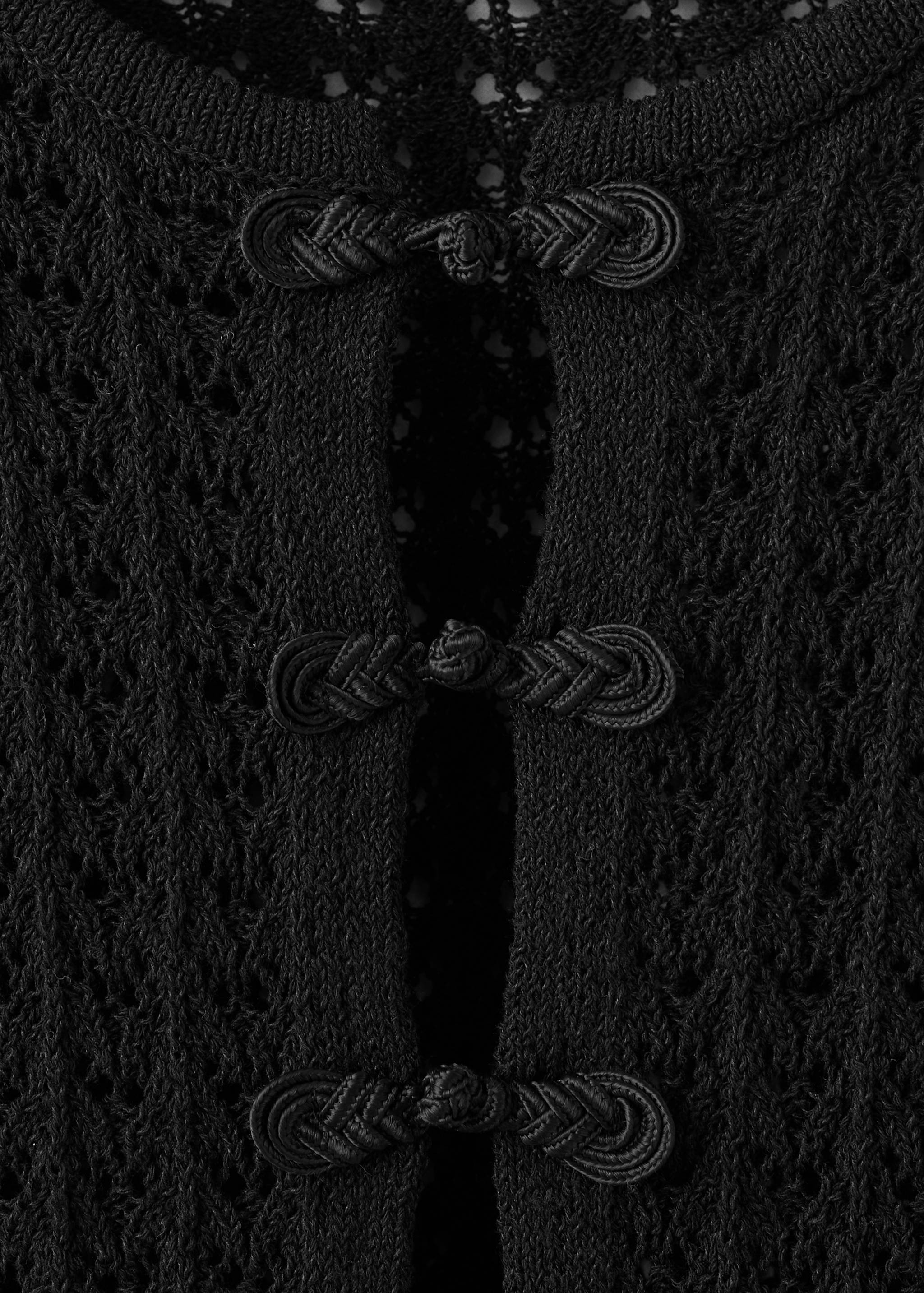 Warm knit duffle cardigan - Details of the article 8