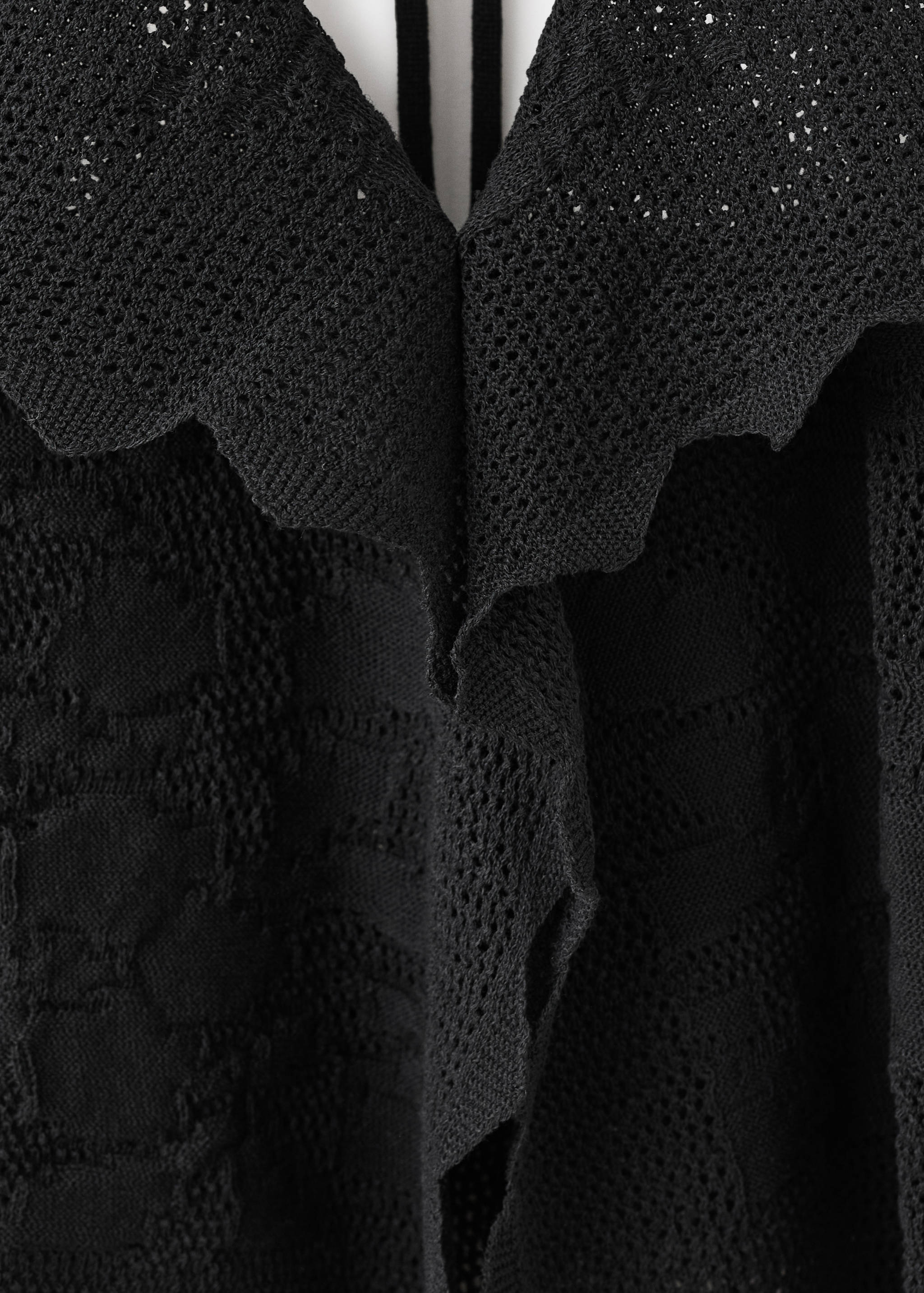 Embroidered knit halter top - Details of the article 8