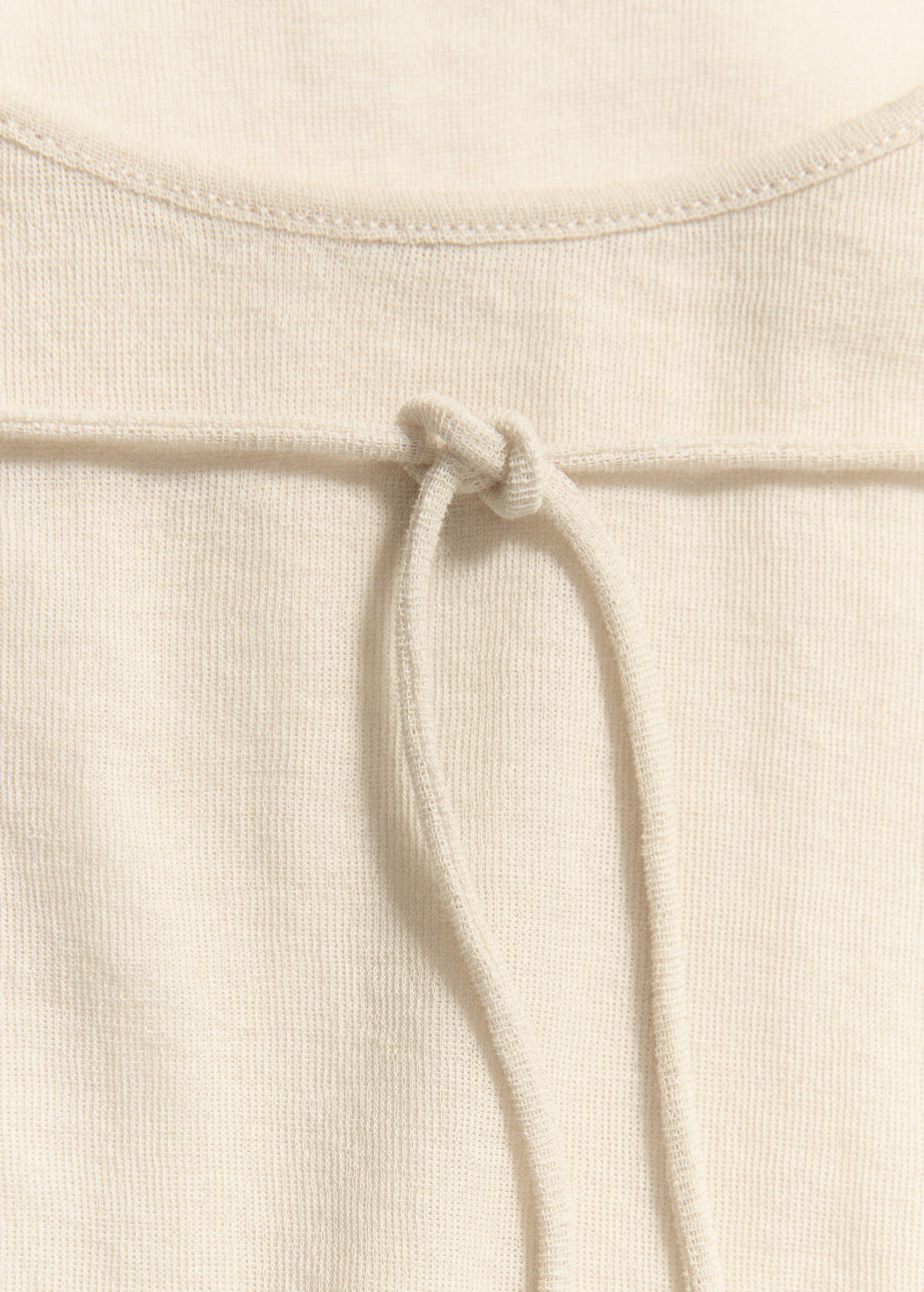 Ruched split overlay top - Details of the article 0