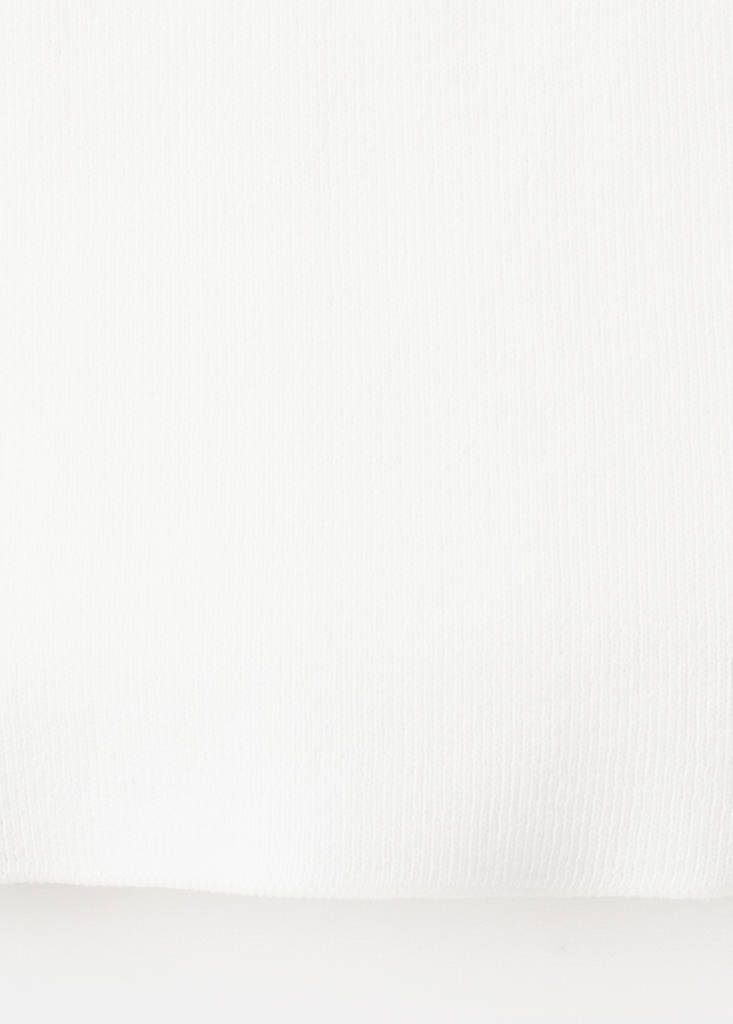 Halter-neck knitted top — Off White