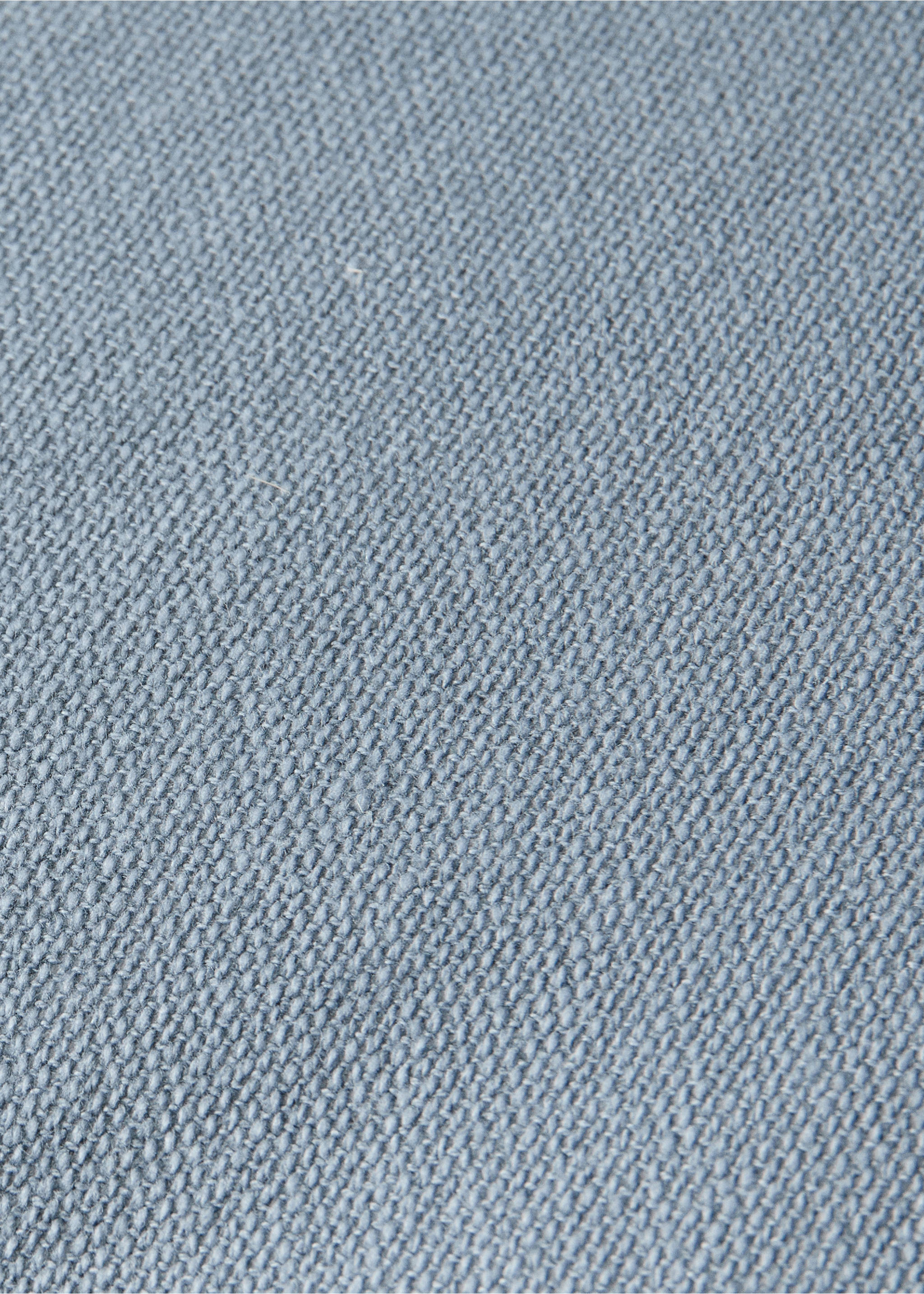 Housse de coussin coton texturé 30x50 cm - Détail de l'article 3, Vert d´eau. Ref: 37091461-00.
