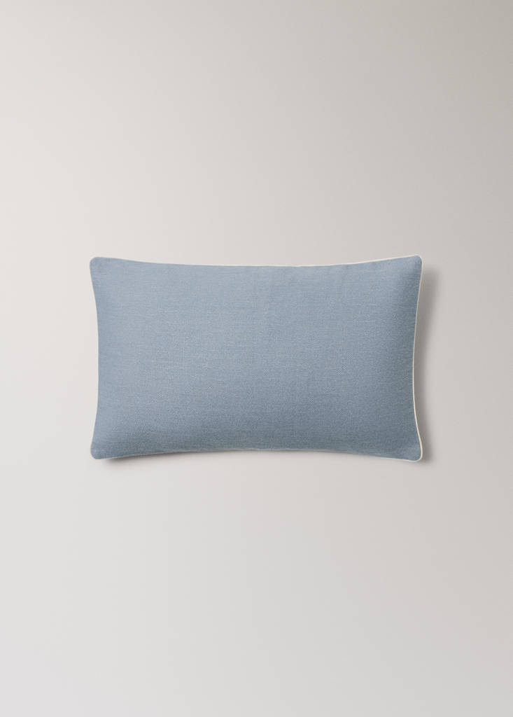 Cotton texture cushion cover 30x50 cm - thumbnail 2