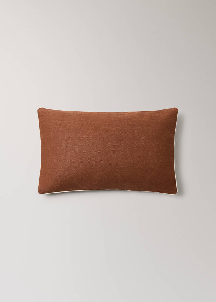 Cotton texture cushion cover 30x50 cm - thumbnail 8