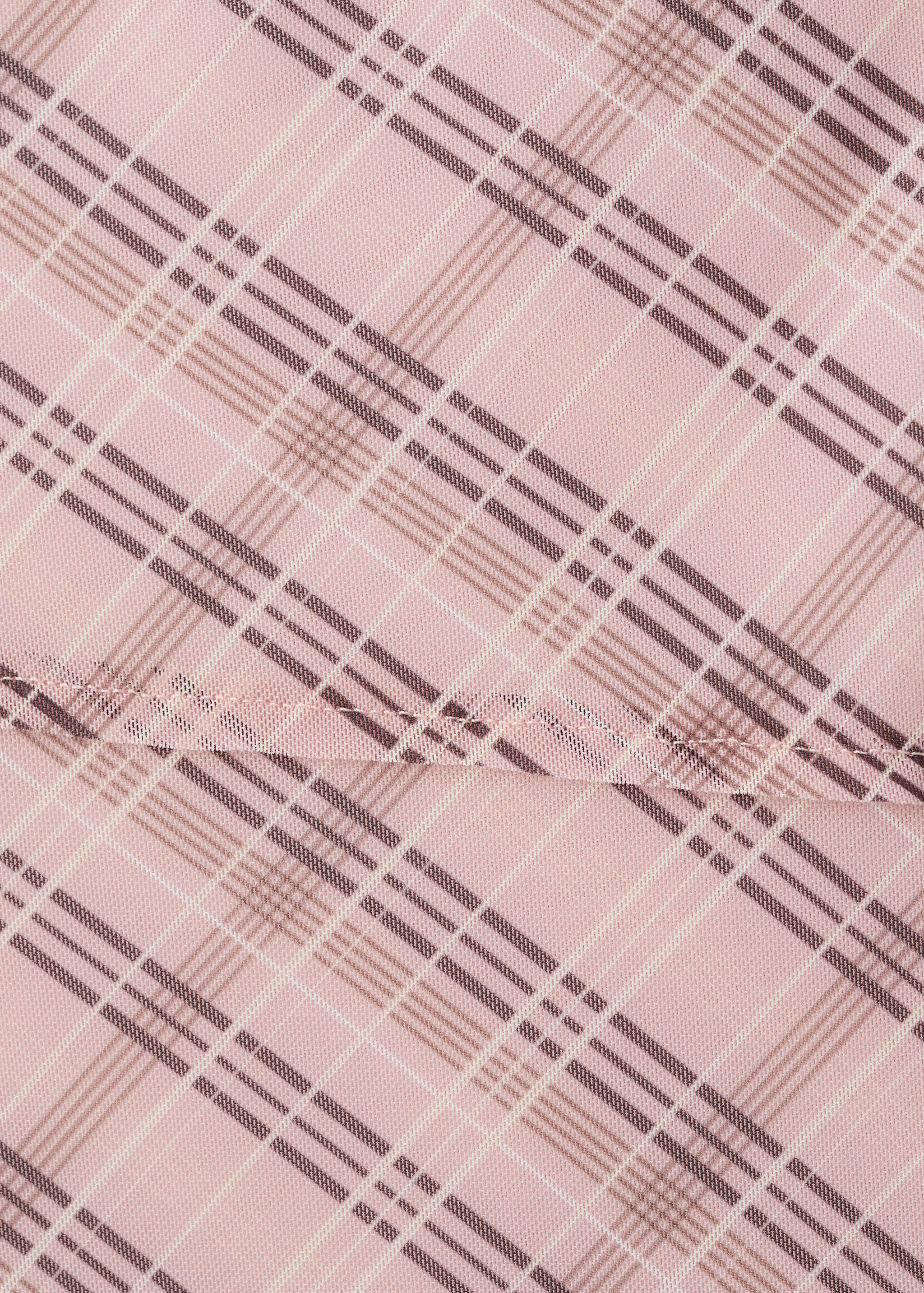 Asymmetrischer Rock mit Karomuster - Detail des Artikels 0