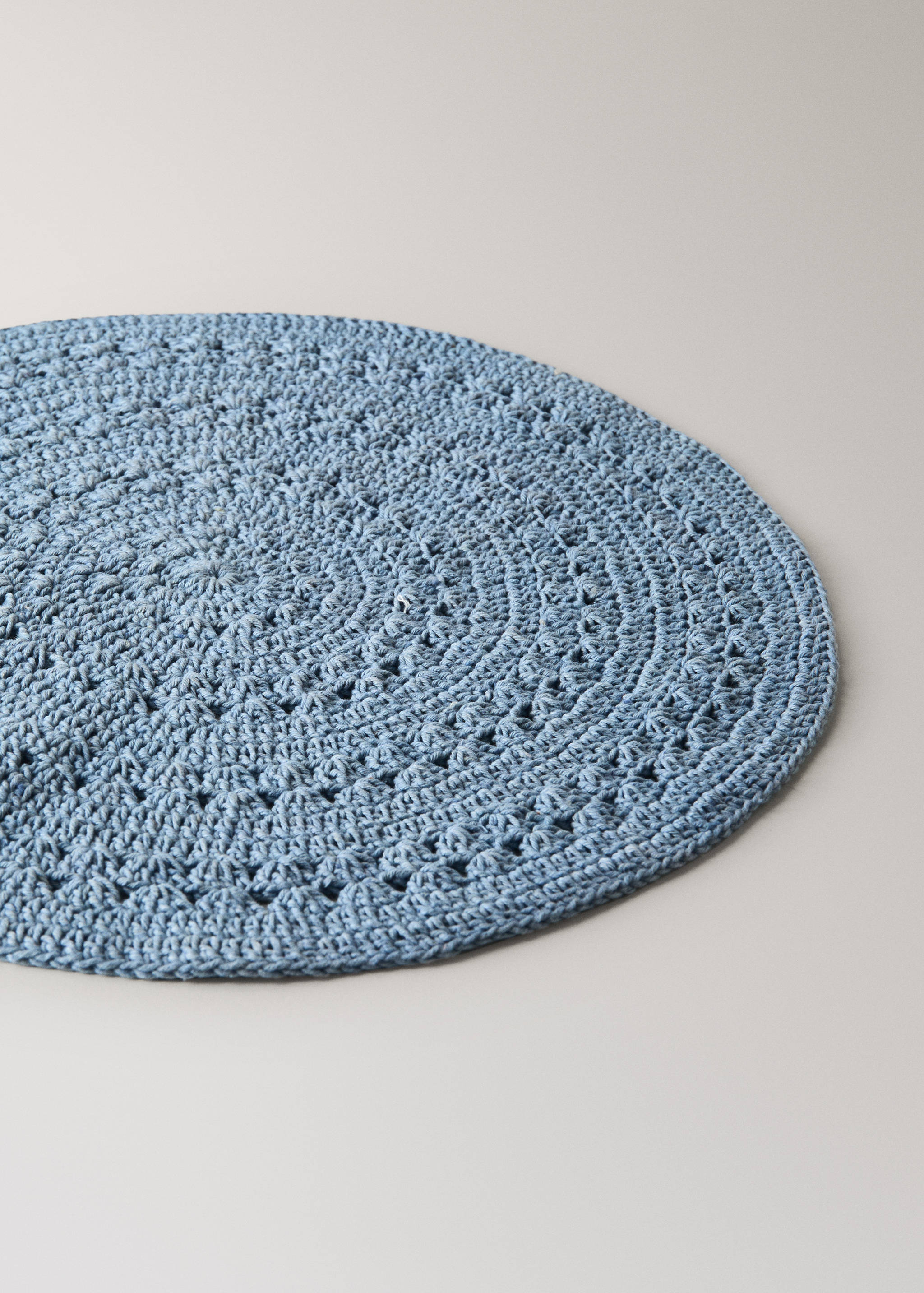 Round cotton table mat - Details of the article 2
