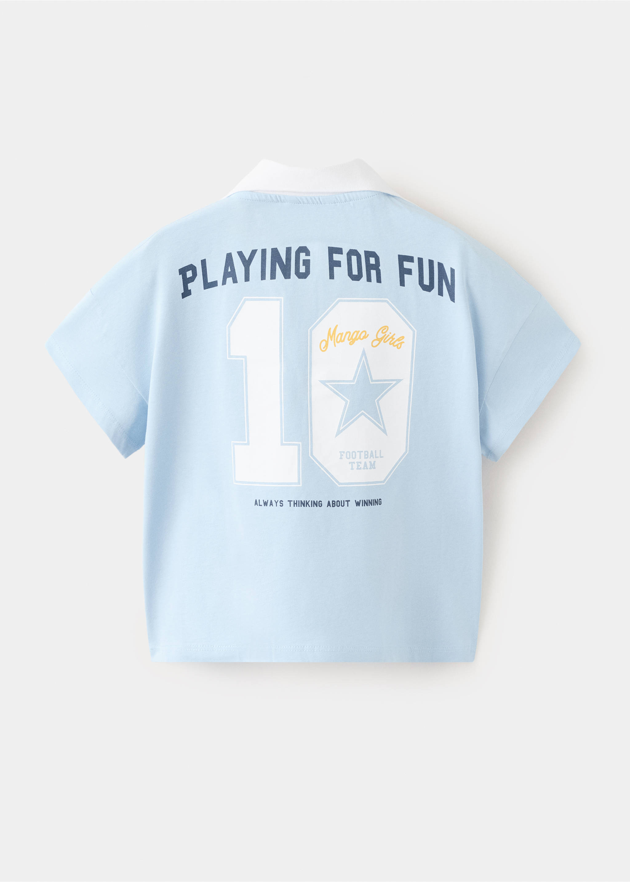 Argentina Football Shirt - Reverse of the article, Sky Blue. Ref: 37091466-00.
