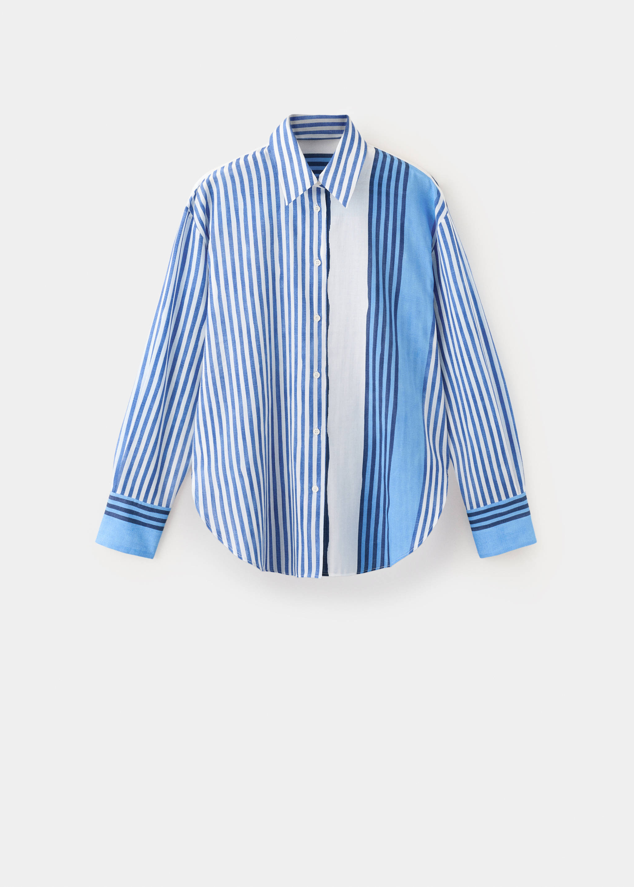 100% cotton striped shirt - Article without model