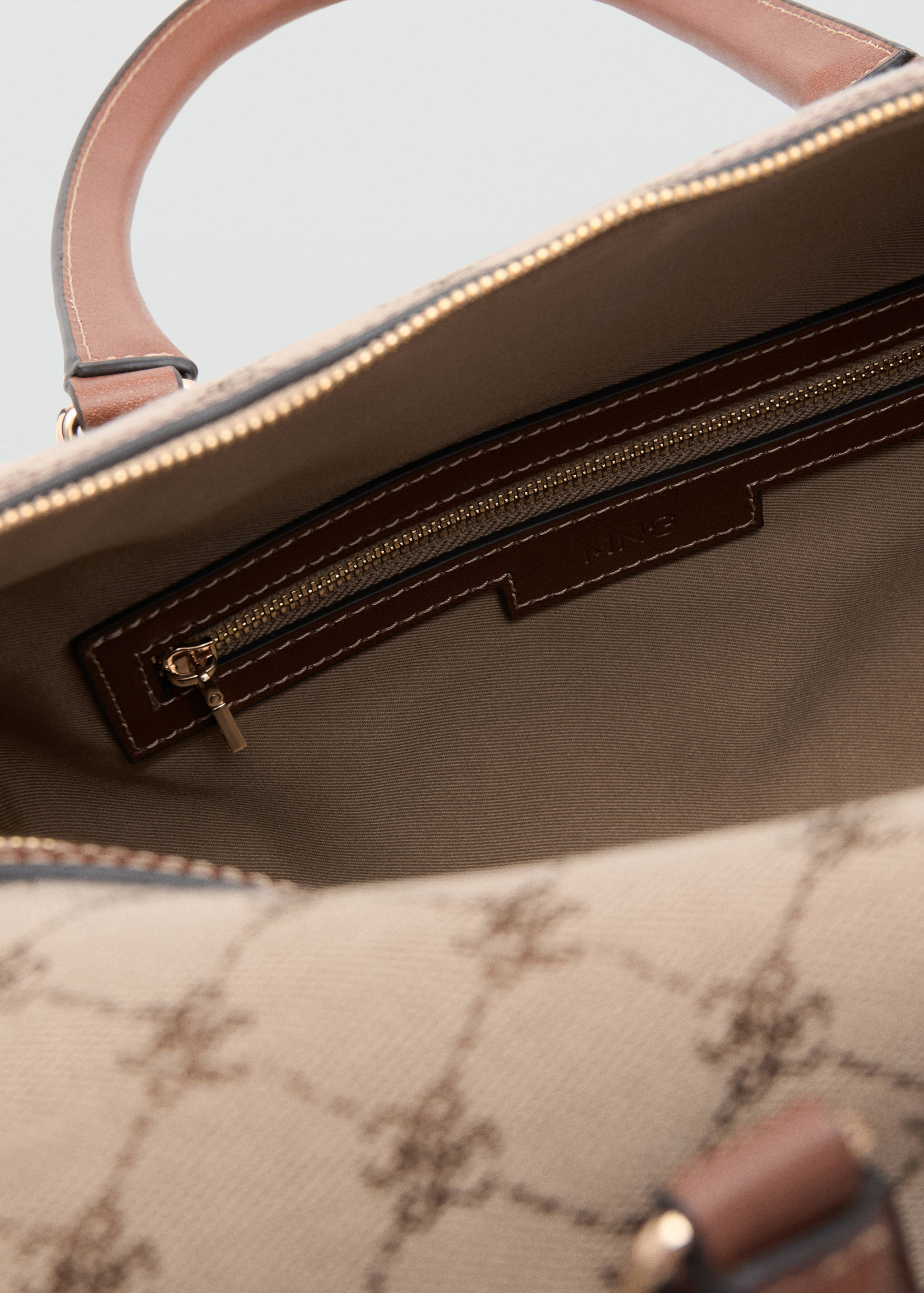Jacquard logo bowling bag - Details of the article 3
