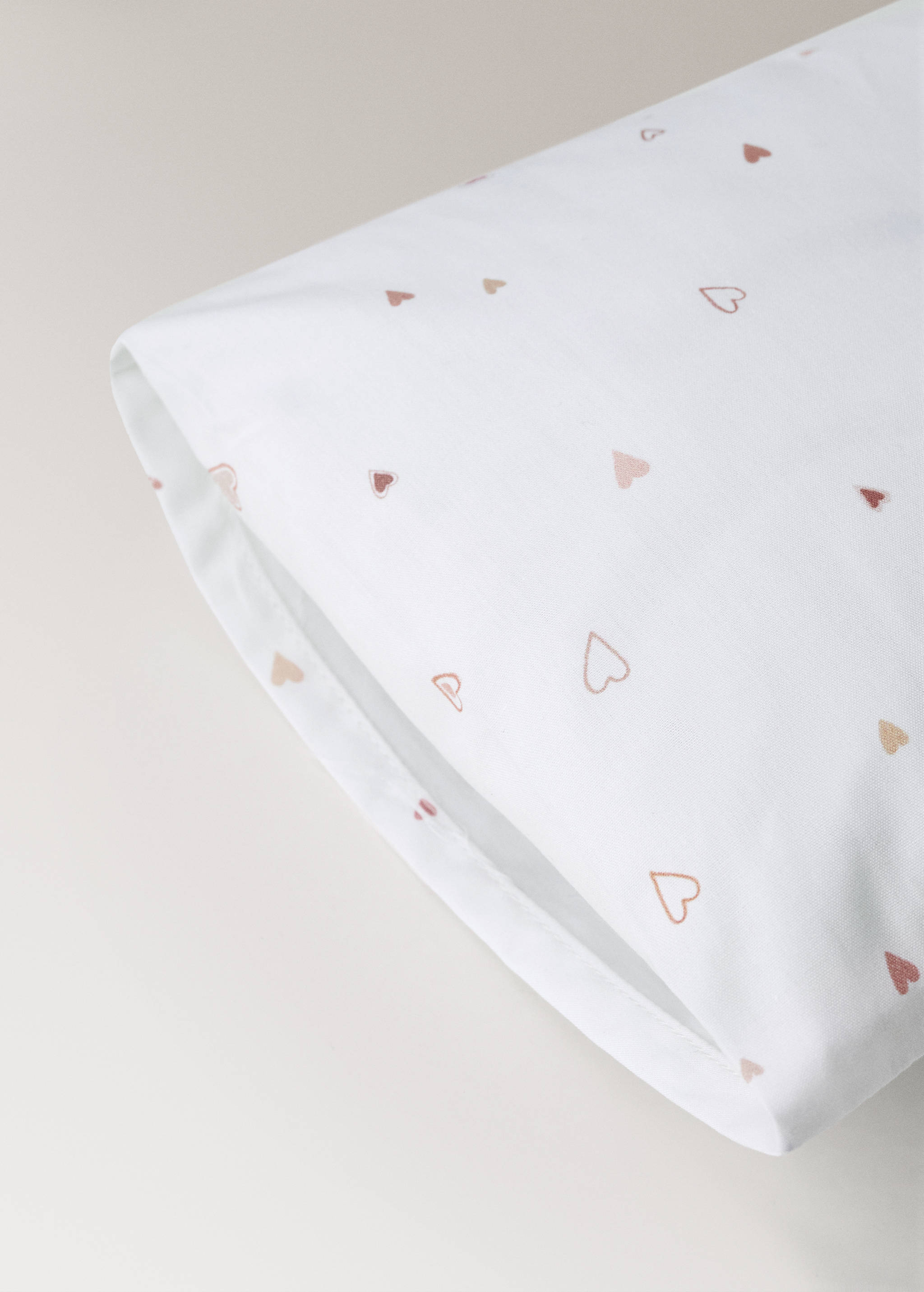 Mini cot mattress and pillow with hearts - Details of the article 3