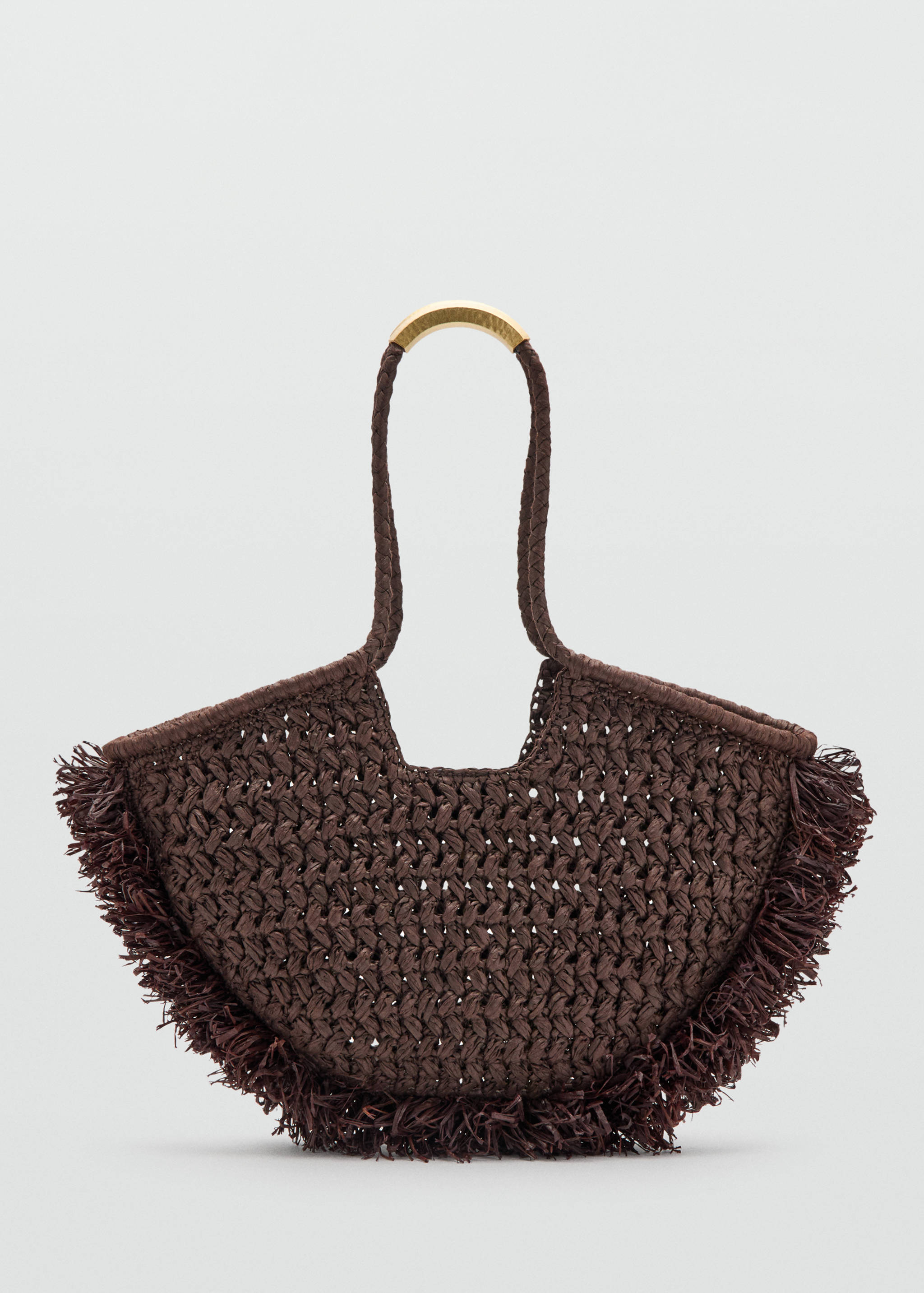Natural fibre shoulder bag - Article without model