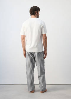 100% cotton combined pyjama pack — Grey 4