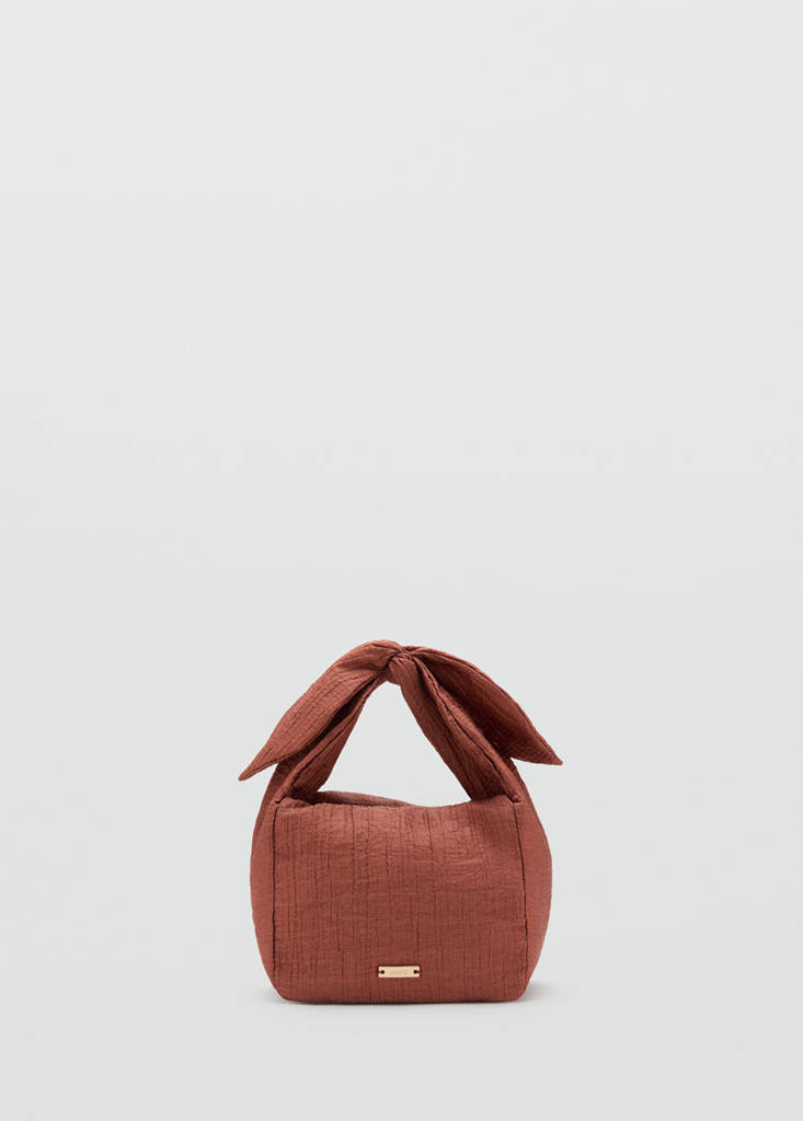 Bambula handbag with bow - thumbnail 6