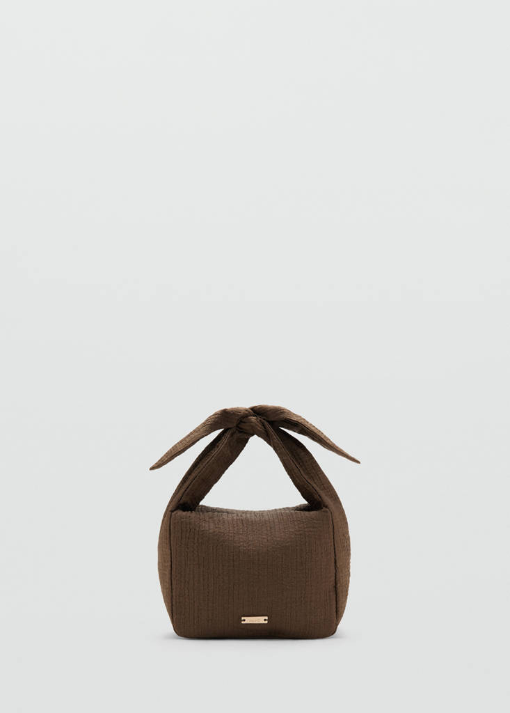 Bambula handbag with bow - thumbnail 2