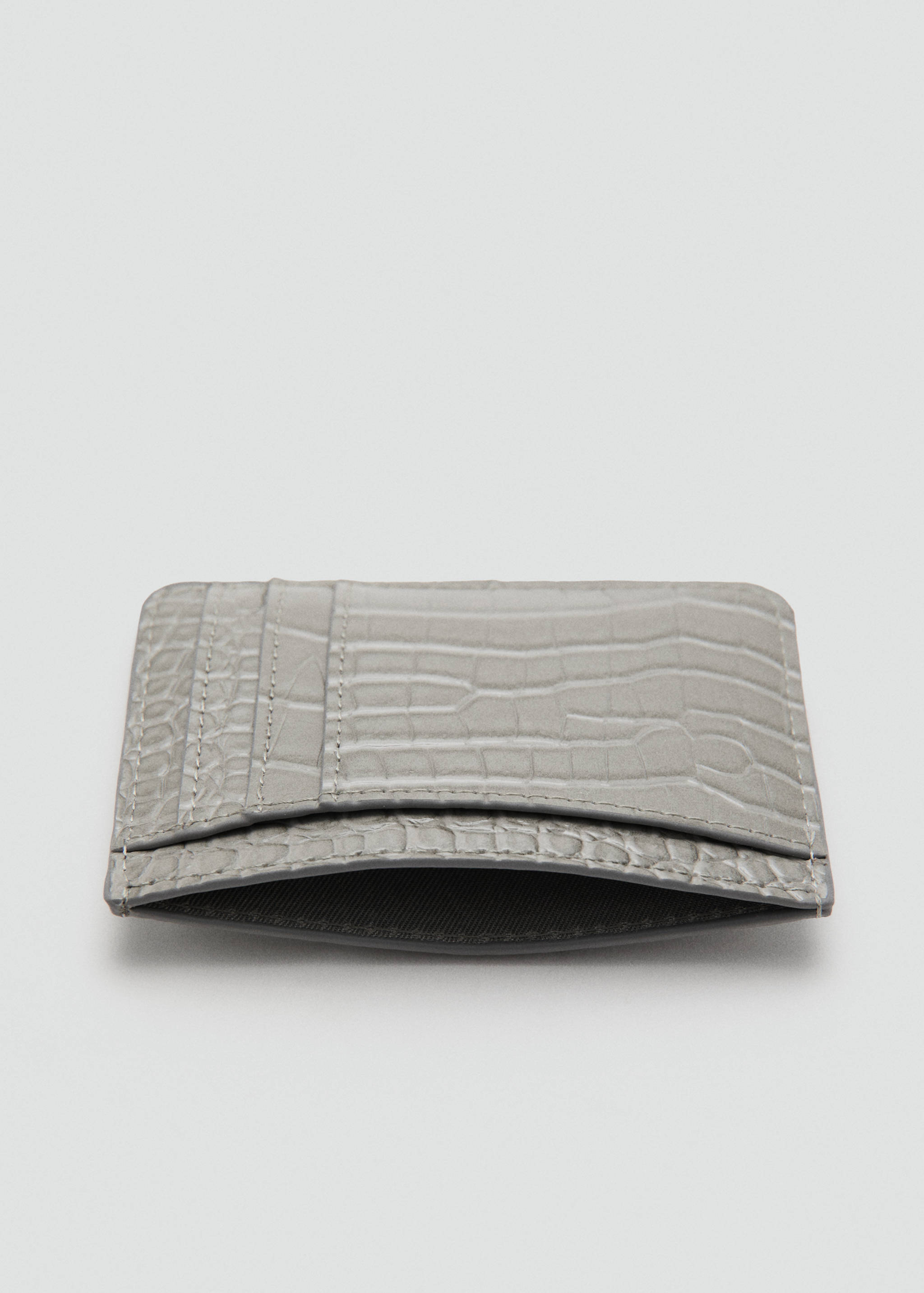 Croc-effect card holder - Details of the article 1