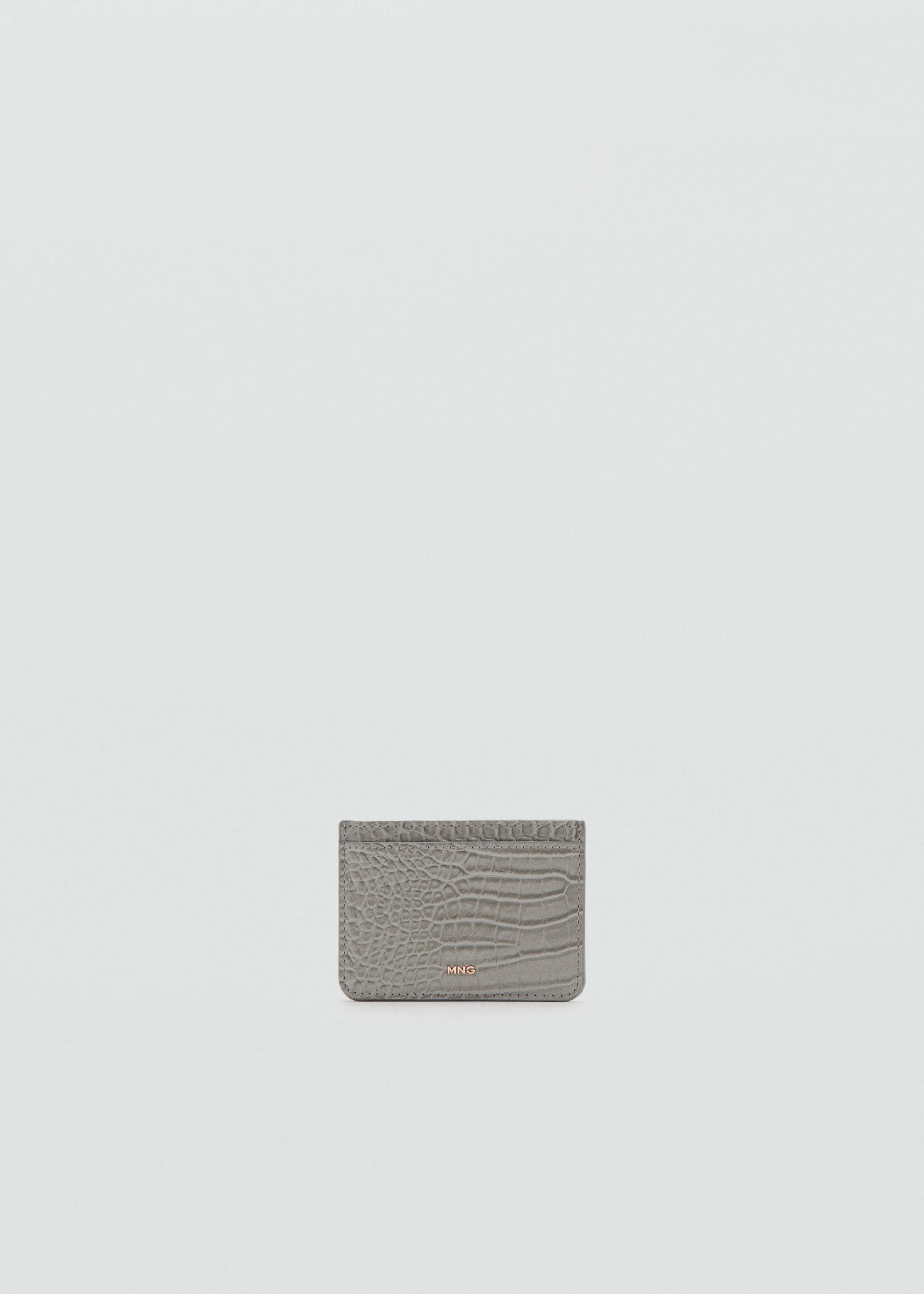 Croc-effect card holder - Article without model
