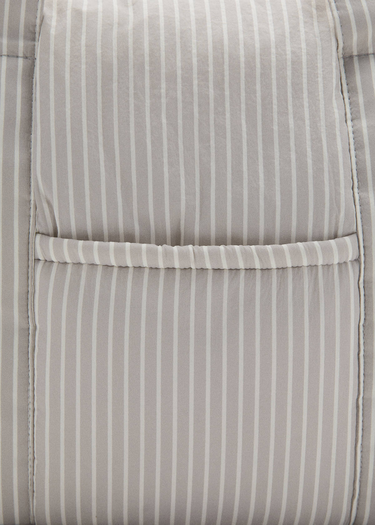 Striped maternity bag — Off White