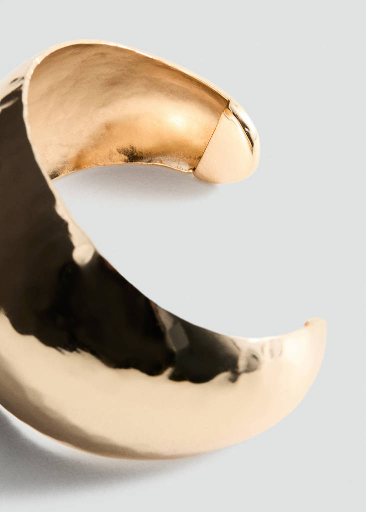 Metallic volume bracelet — Gold