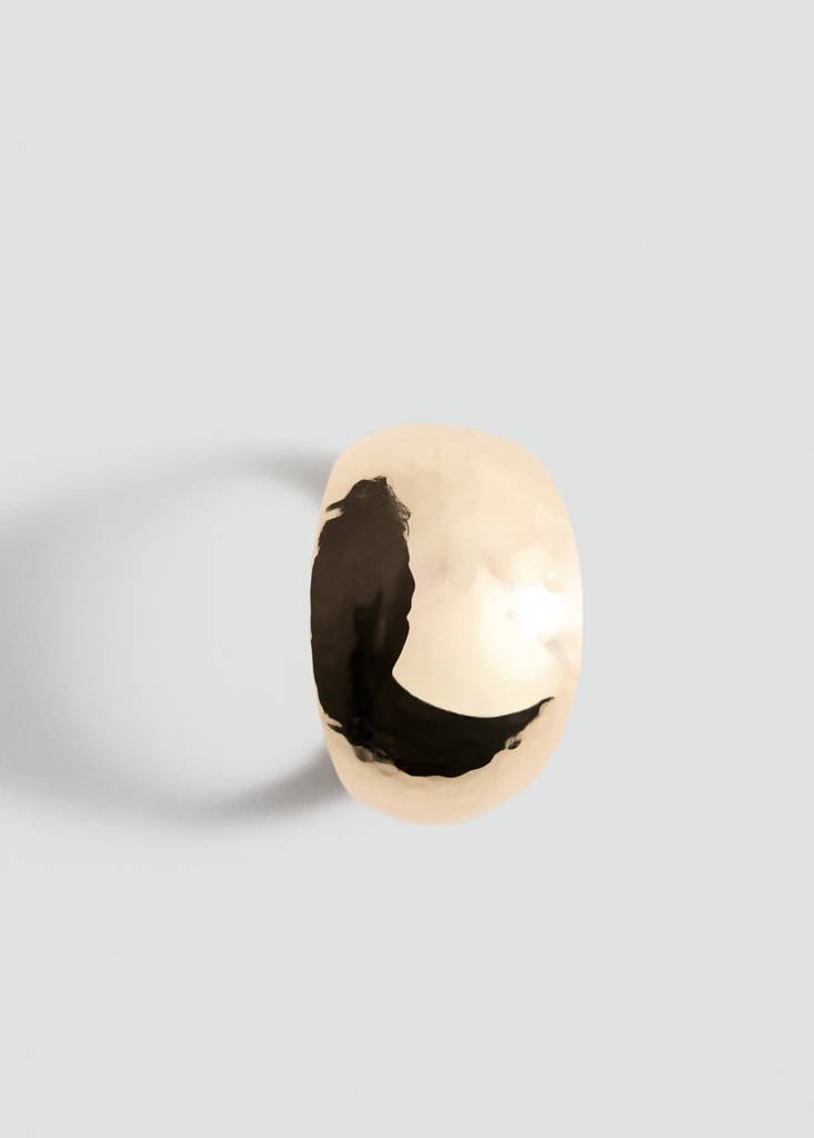 Metallic volume bracelet — Gold