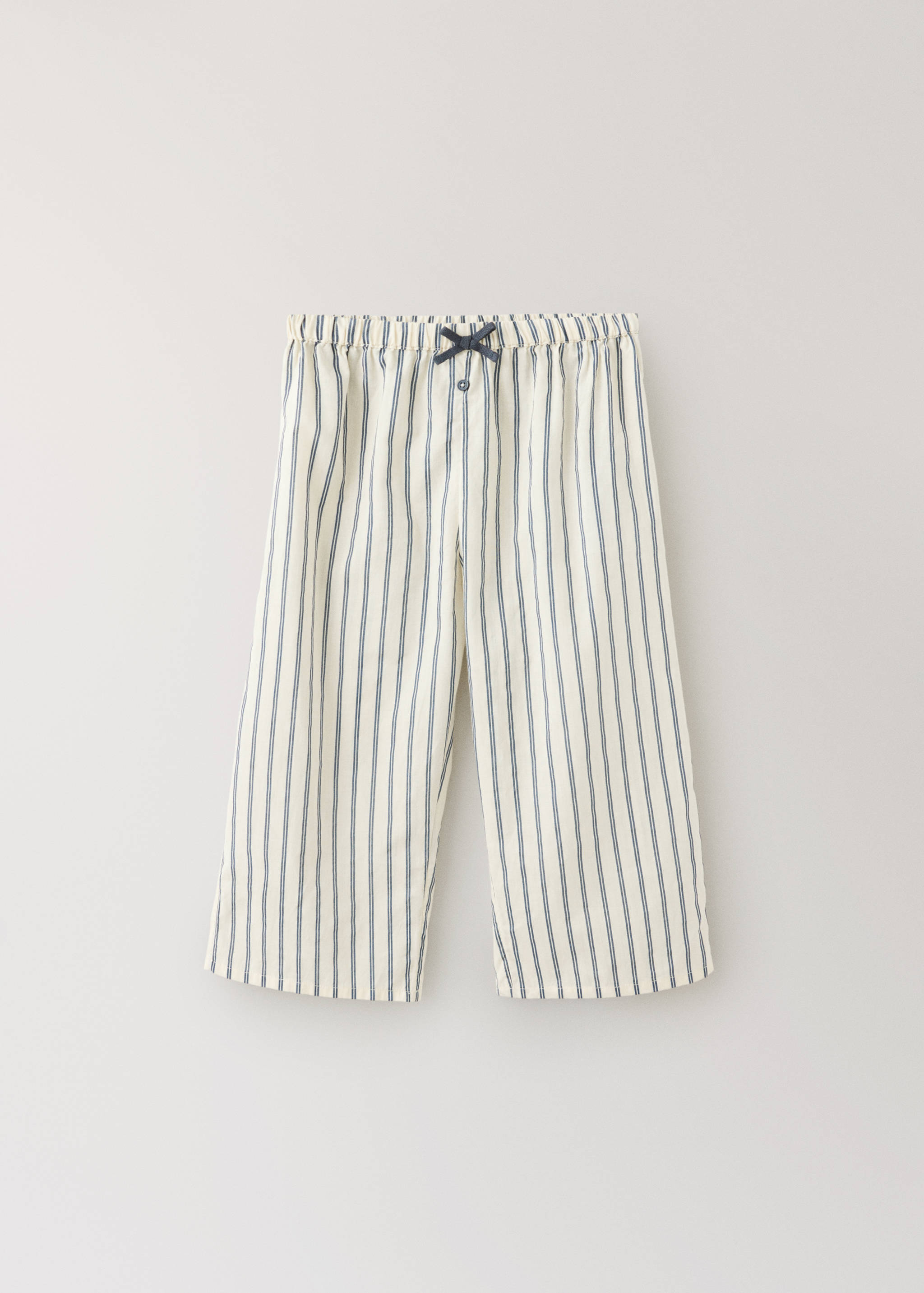 100% cotton striped pyjama trousers - Article without model
