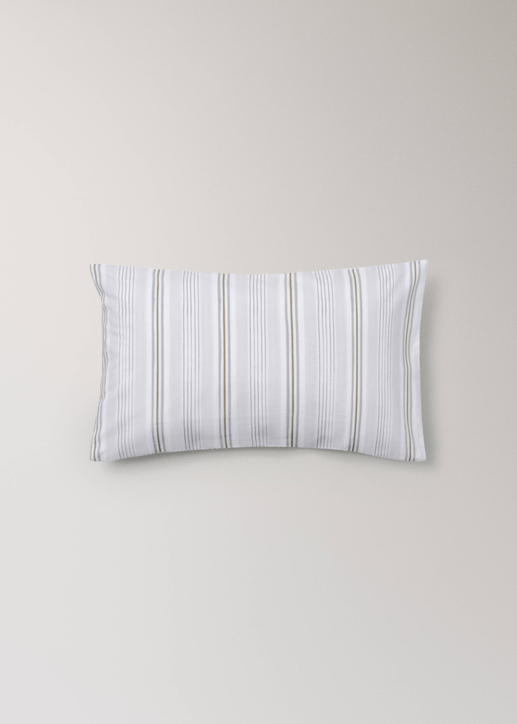 Калъфка за бебешка възглавница за кошара, 100% памук, с райета, 30x50 - Артикул без модел