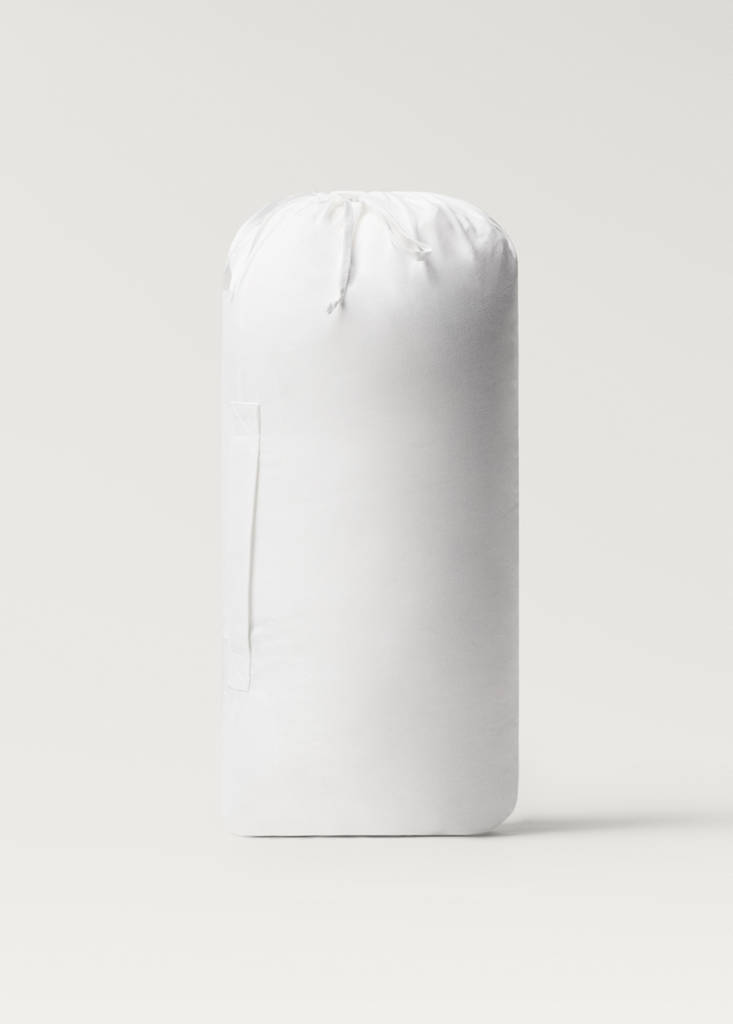 Mikrofaser-Kopfkissenfüllung 40 x 90 cm — Weiß