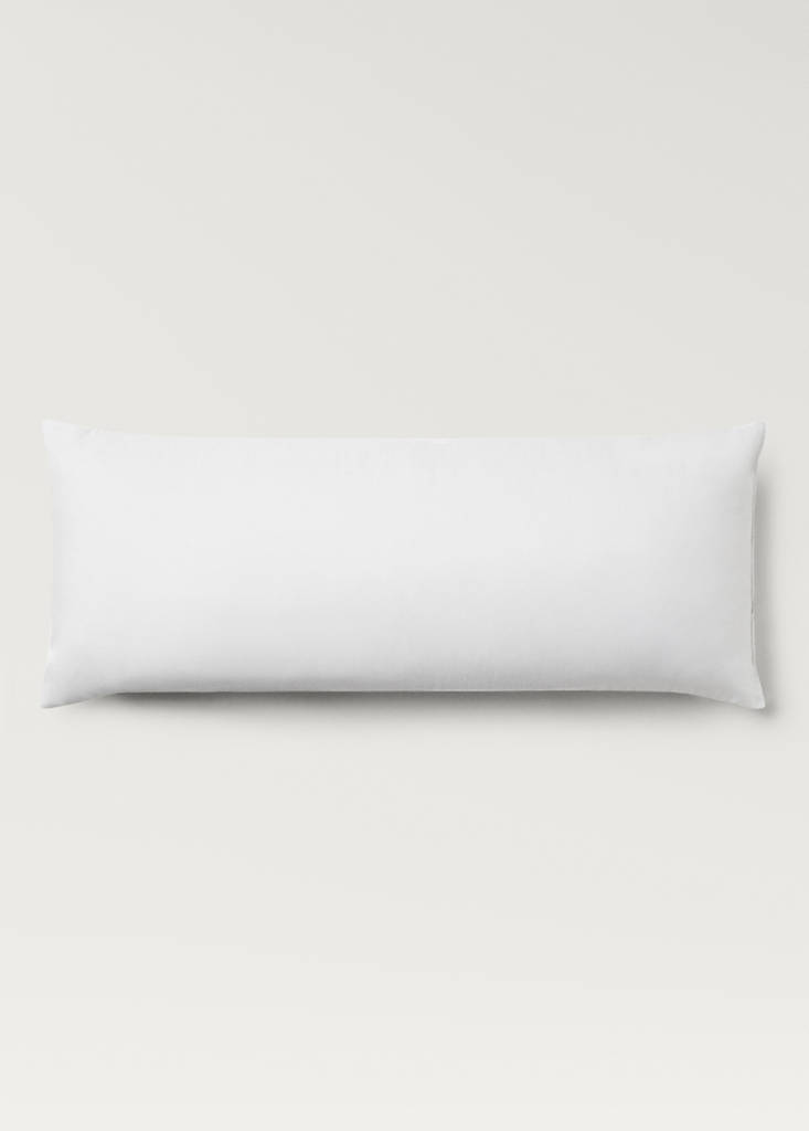 Mikrofaser-Kopfkissenfüllung 40 x 90 cm — Weiß