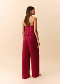 Strapless jumpsuit — Red 5