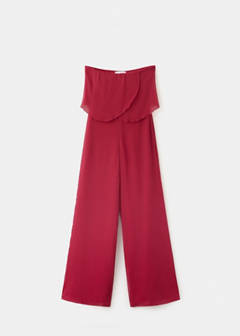 Strapless jumpsuit — Red 6