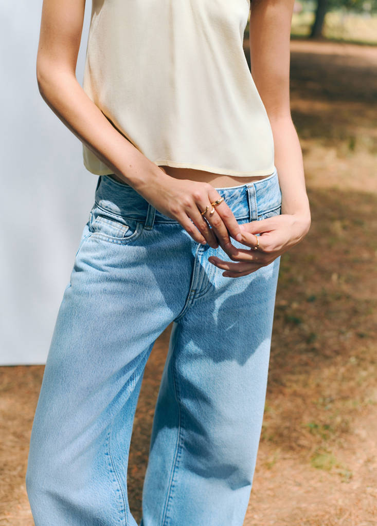 Pack of 3 combined rings — Gold