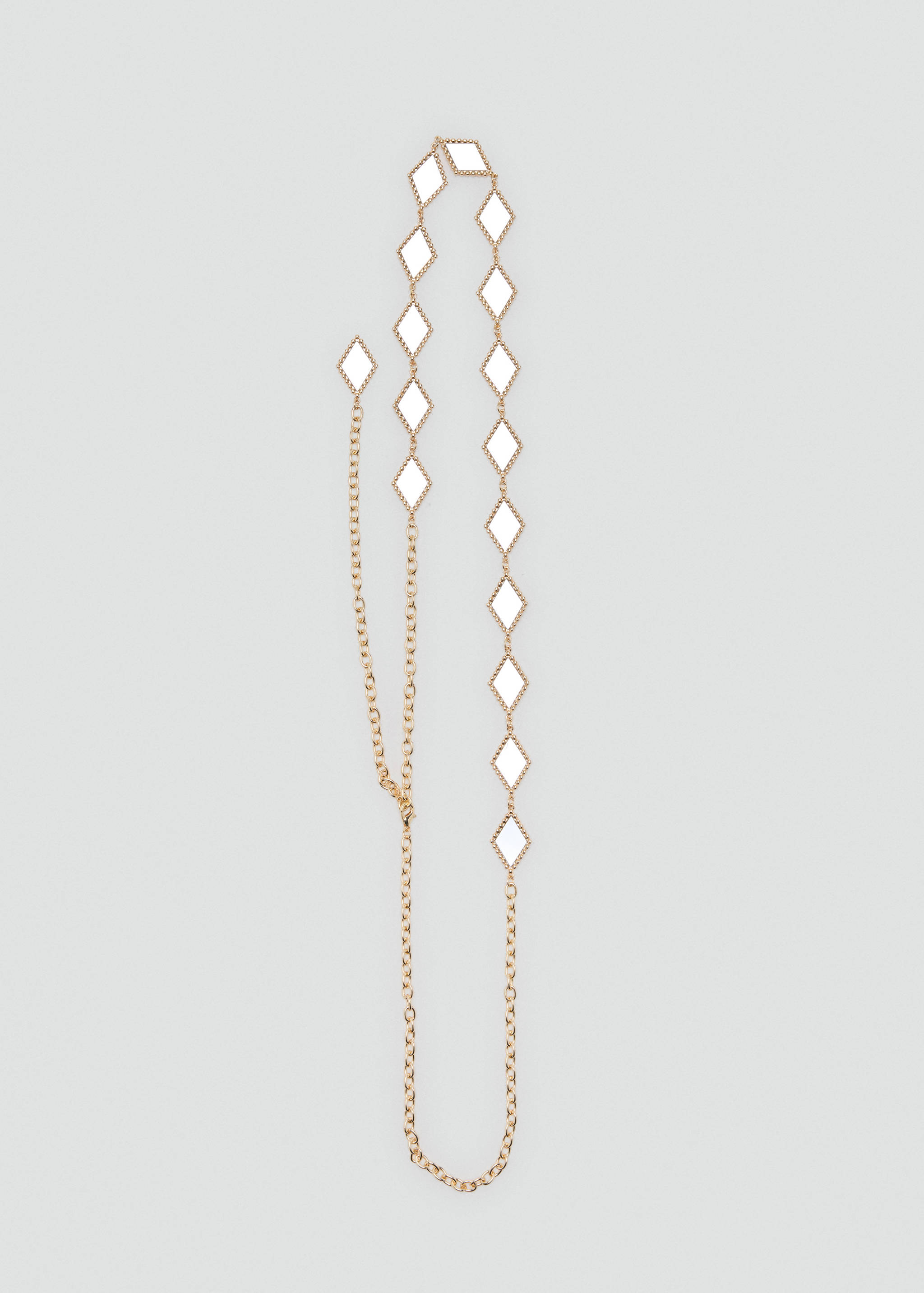Chain belt with mirror beads - Details of the article 2