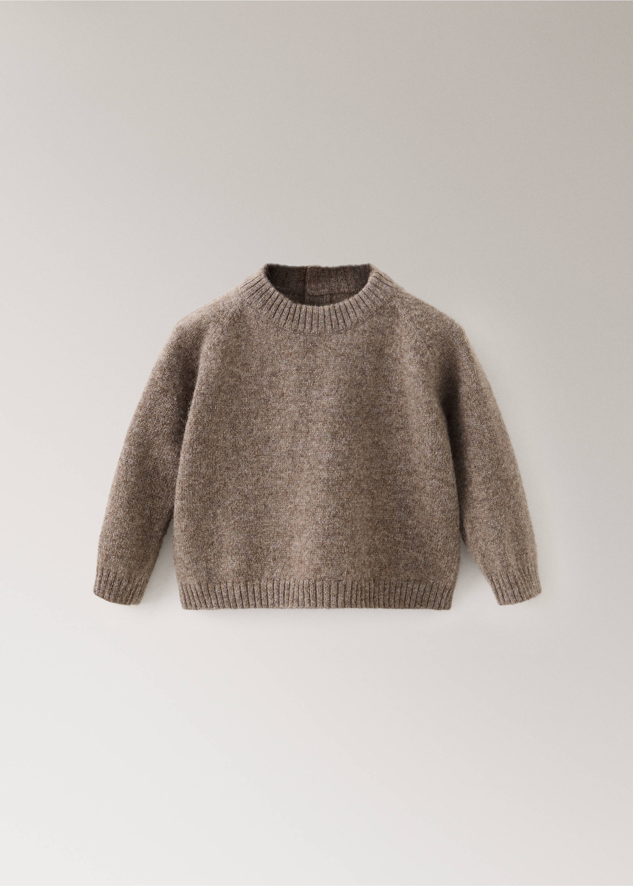 100% cashmere pyjama sweatshirt - Article without model, Medium Brown. Ref: 37091546-00.