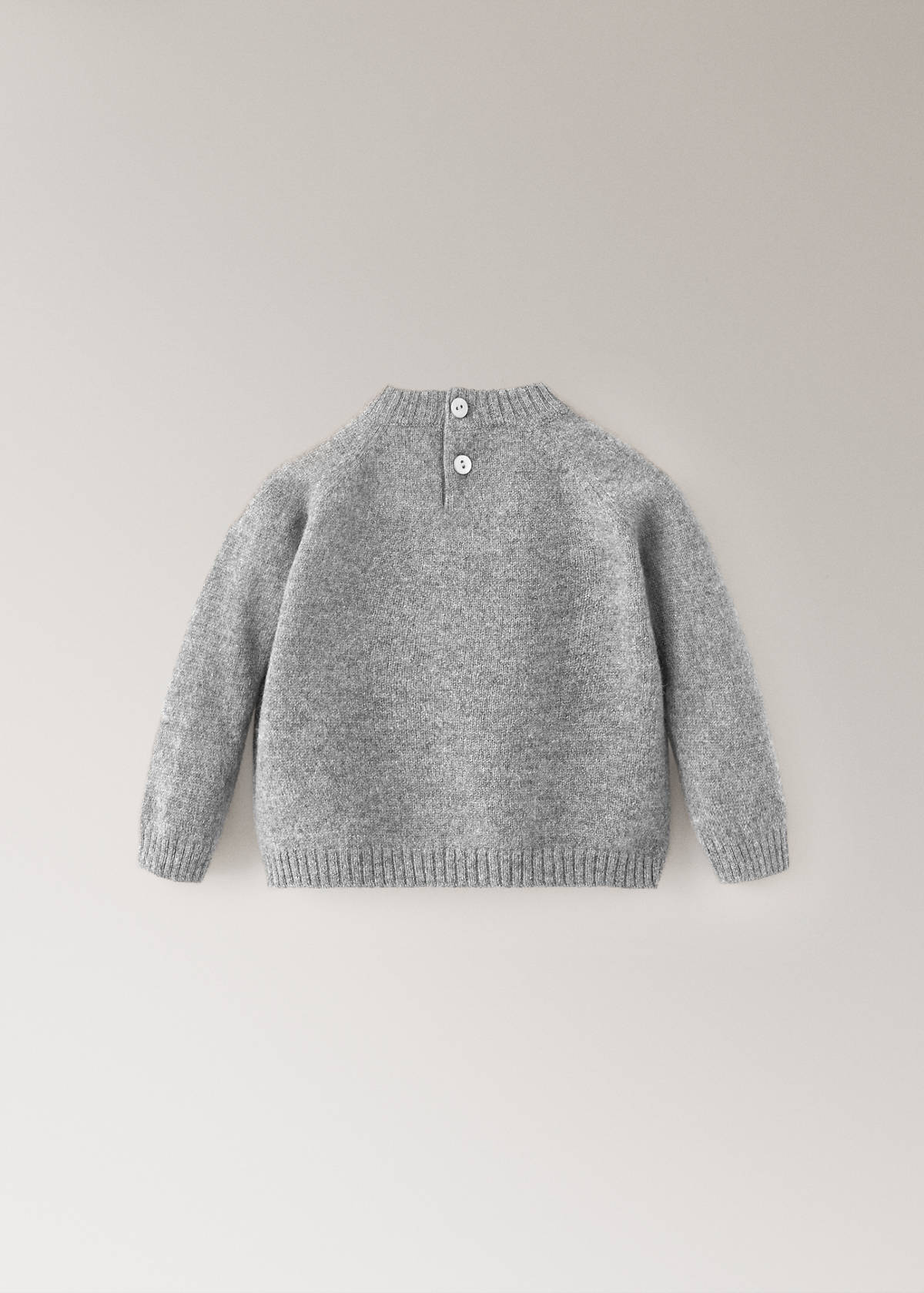 100% cashmere pyjama sweatshirt — Grey