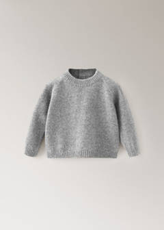 100% cashmere pyjama sweatshirt — Grey 4