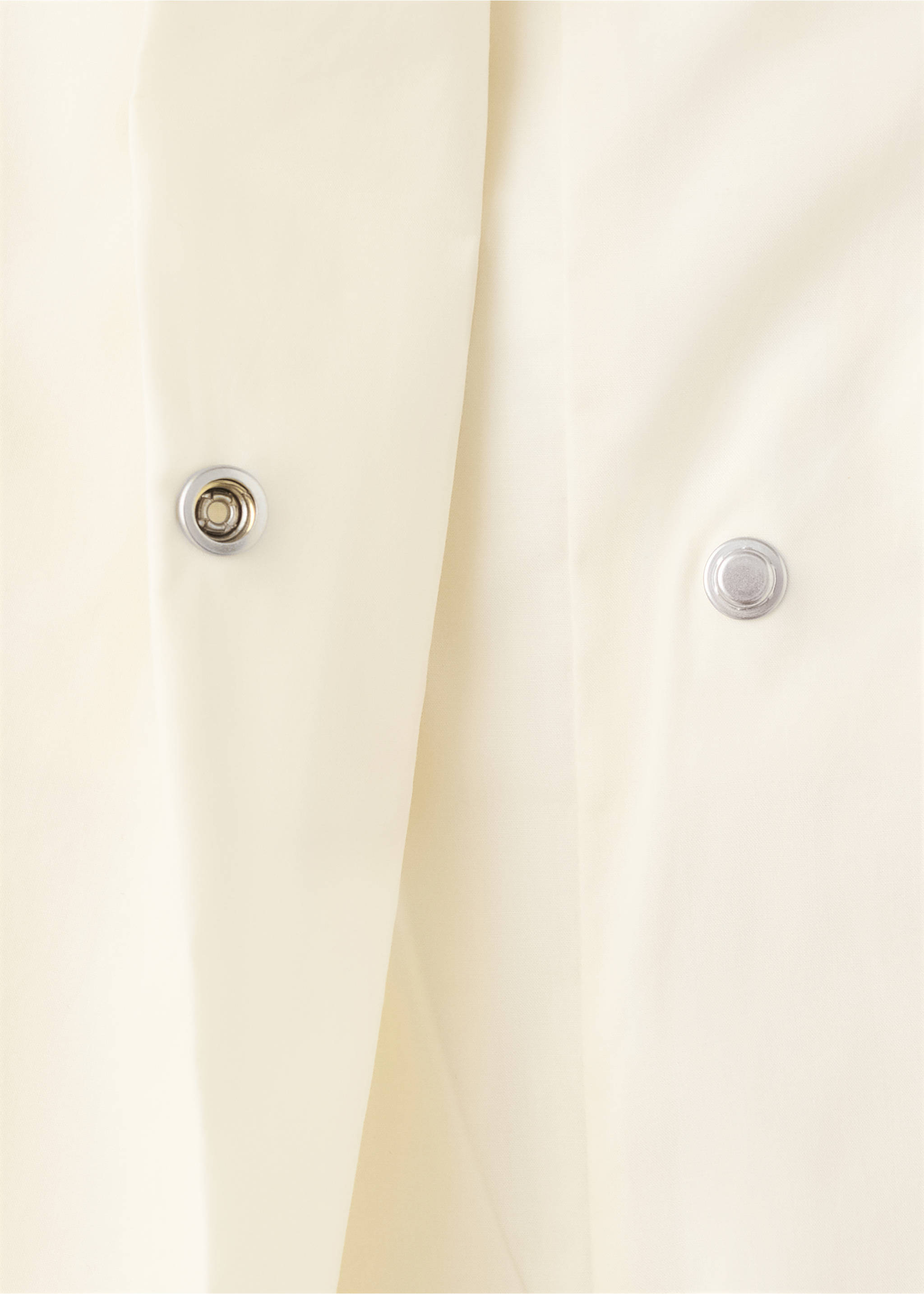 Gerade Hose mit asymmetrischer Taille - Detail des Artikels 0, Ecru. Ref: 37092008-00.