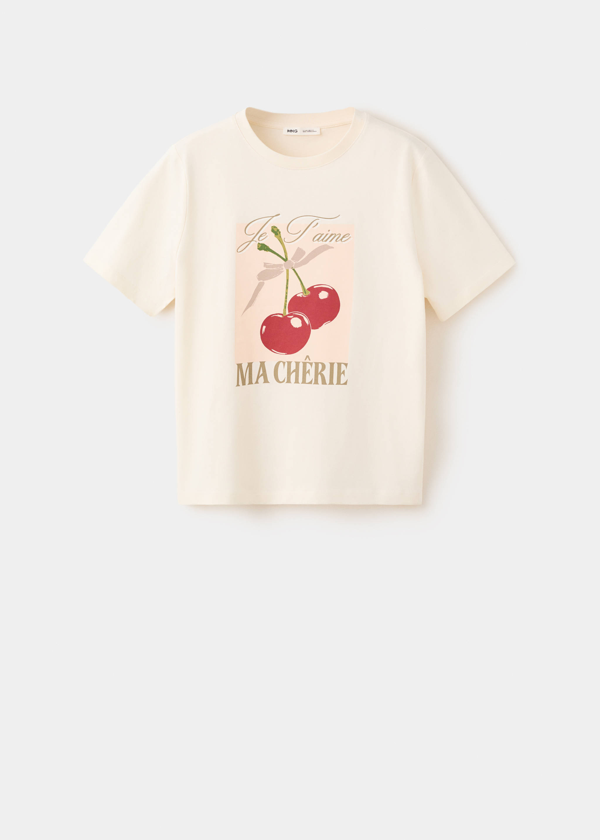 Camiseta algodón estampada - Artículo sin modelo