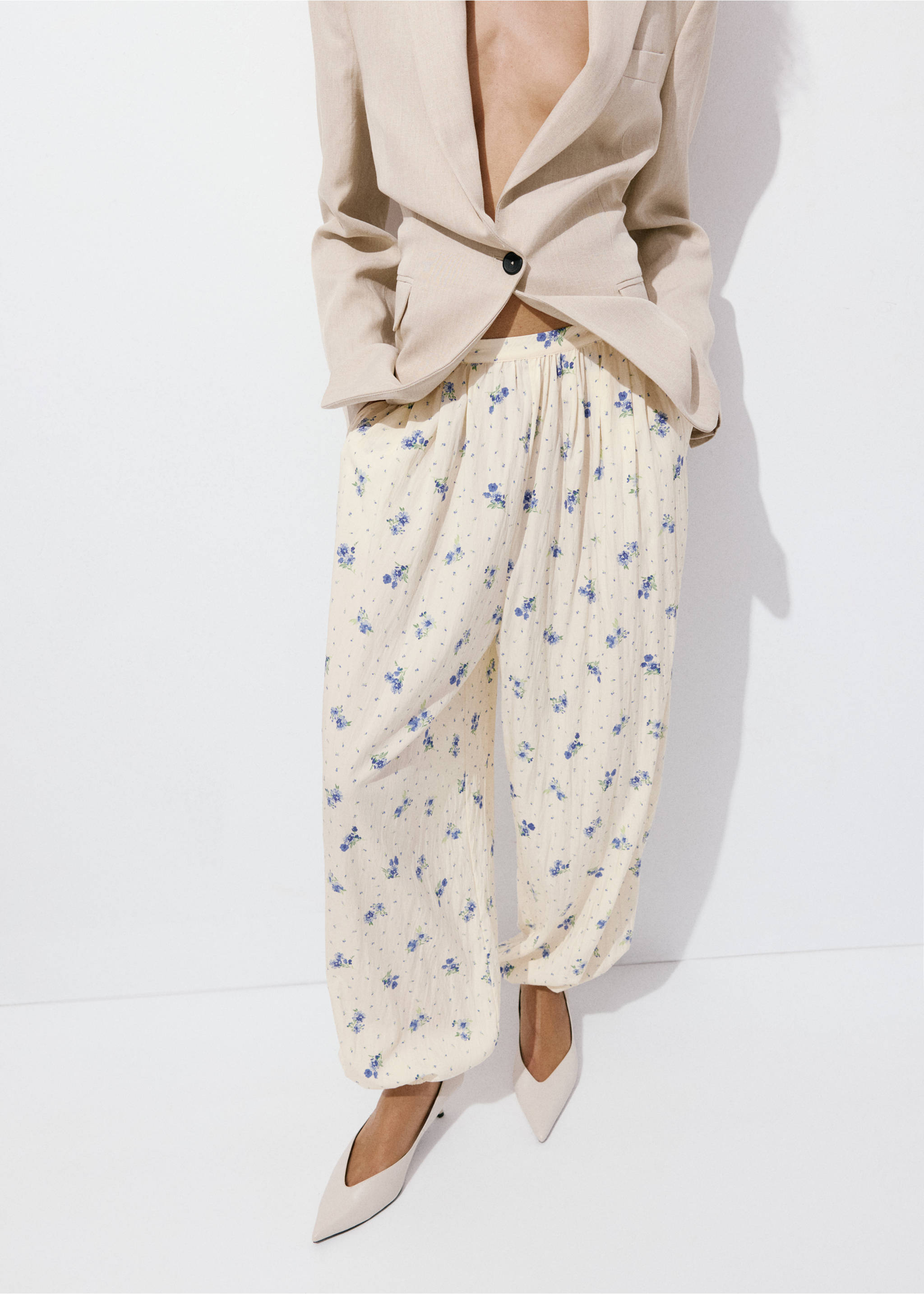 Pantalon coya - Détail de l'article 1, Blanc. Ref: 37092528-00.