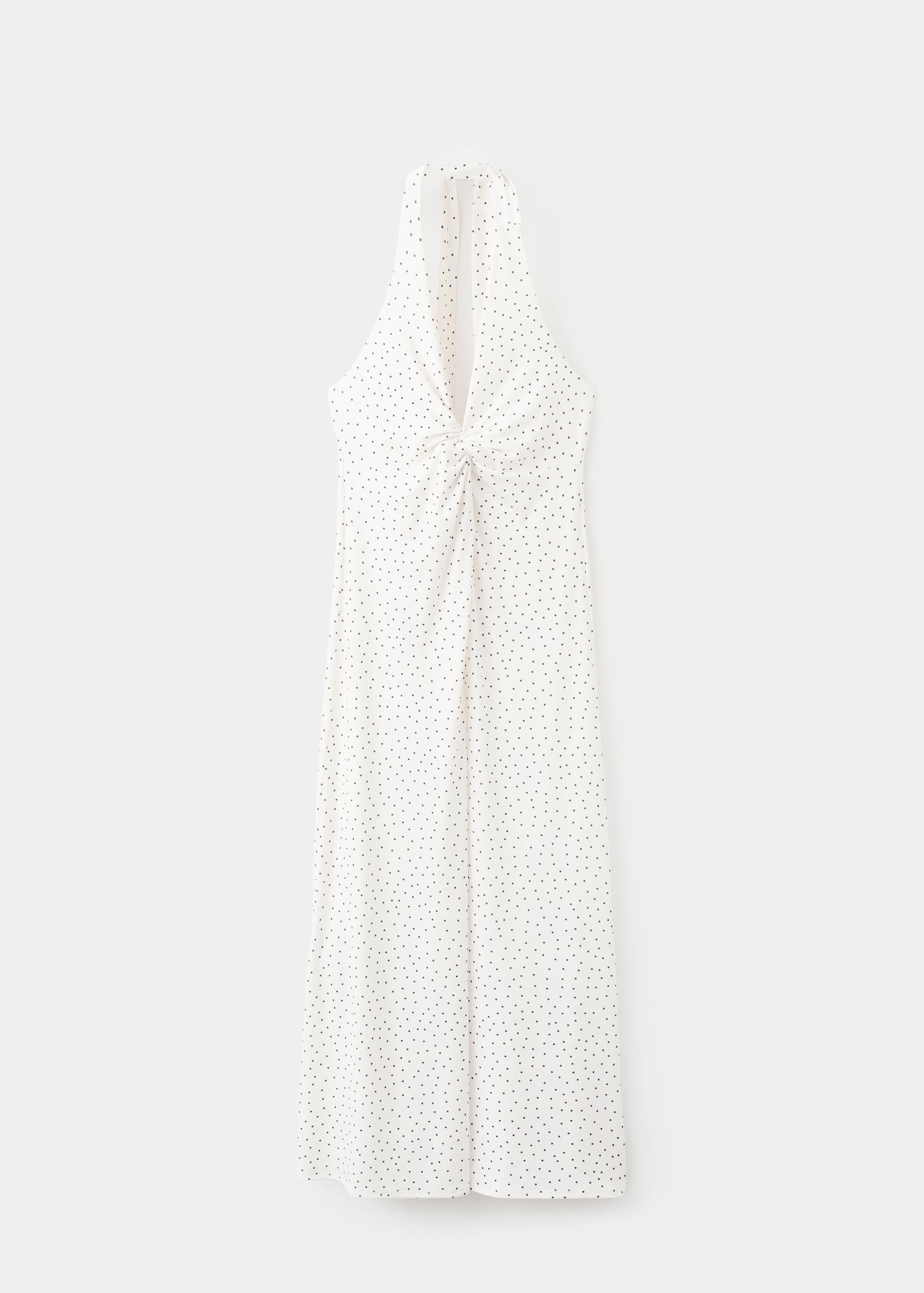 Draped halter dress - Article without model